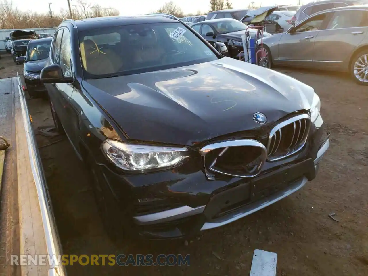 1 fotografías del automóvil dañado 5UXTY5C02LLT35275 BMW X3 2020