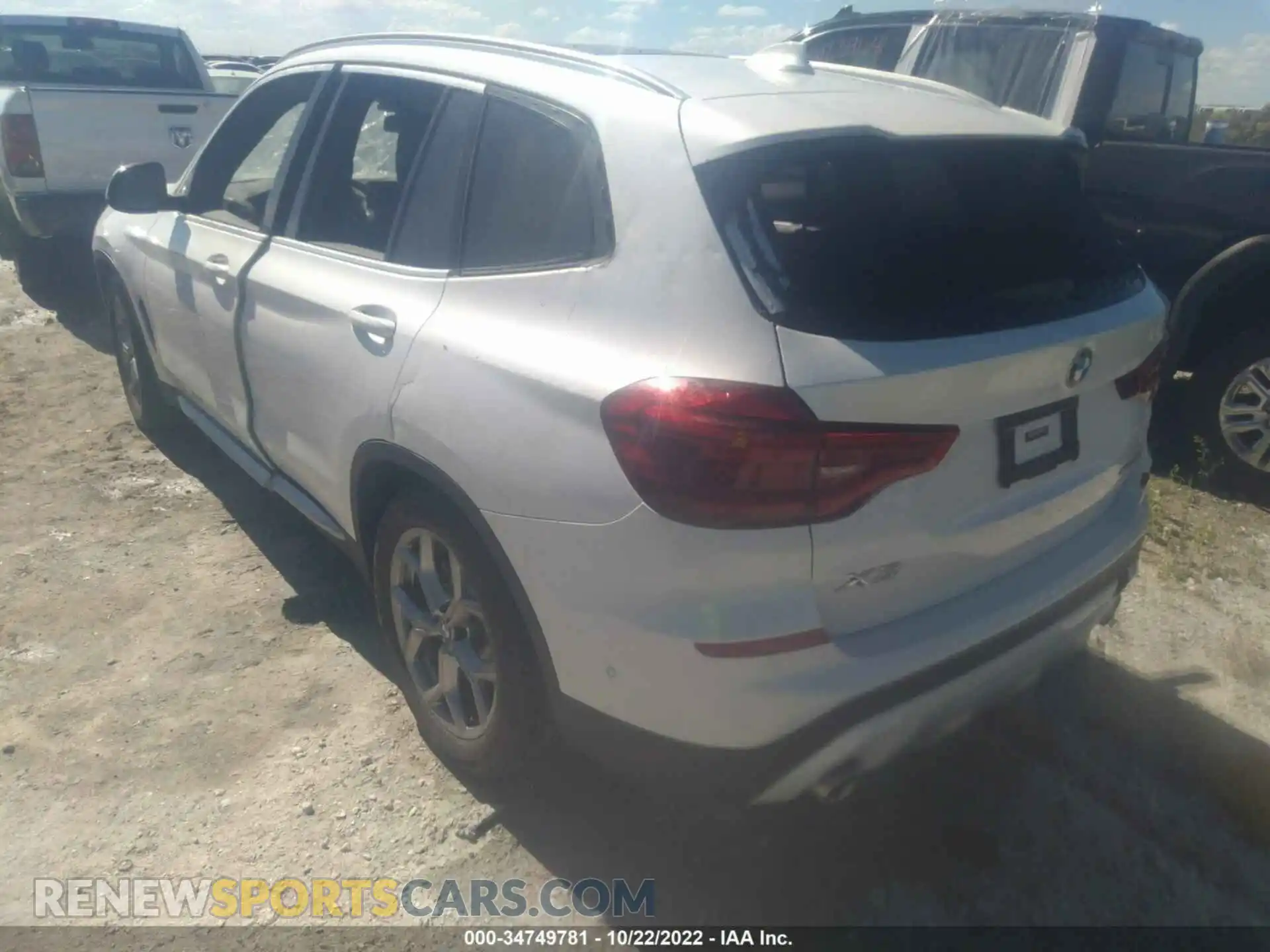 3 Photograph of a damaged car 5UXTY5C03L9C93523 BMW X3 2020