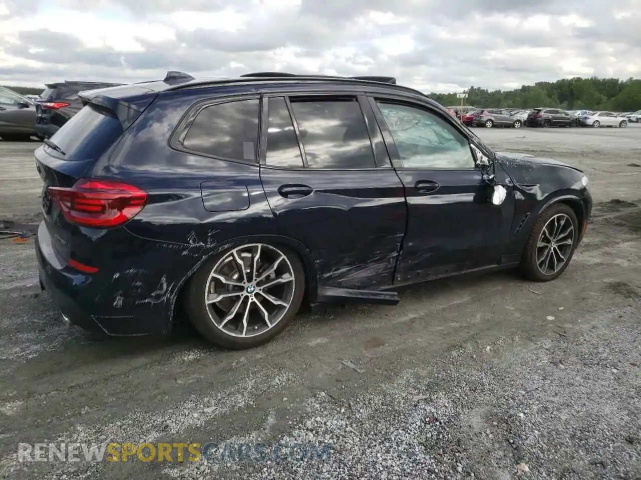 3 Photograph of a damaged car 5UXTY5C03L9D48553 BMW X3 2020