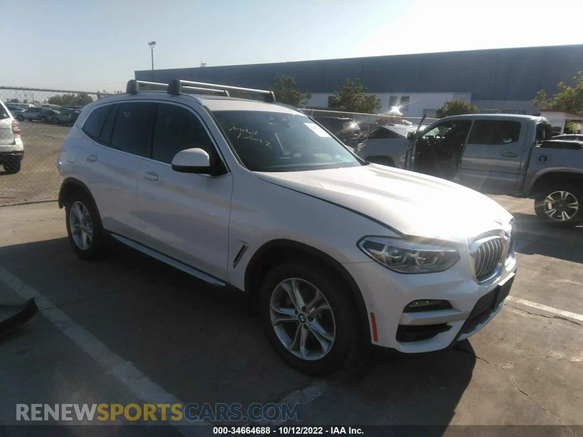 1 Фотография поврежденного автомобиля 5UXTY5C03LLE55749 BMW X3 2020