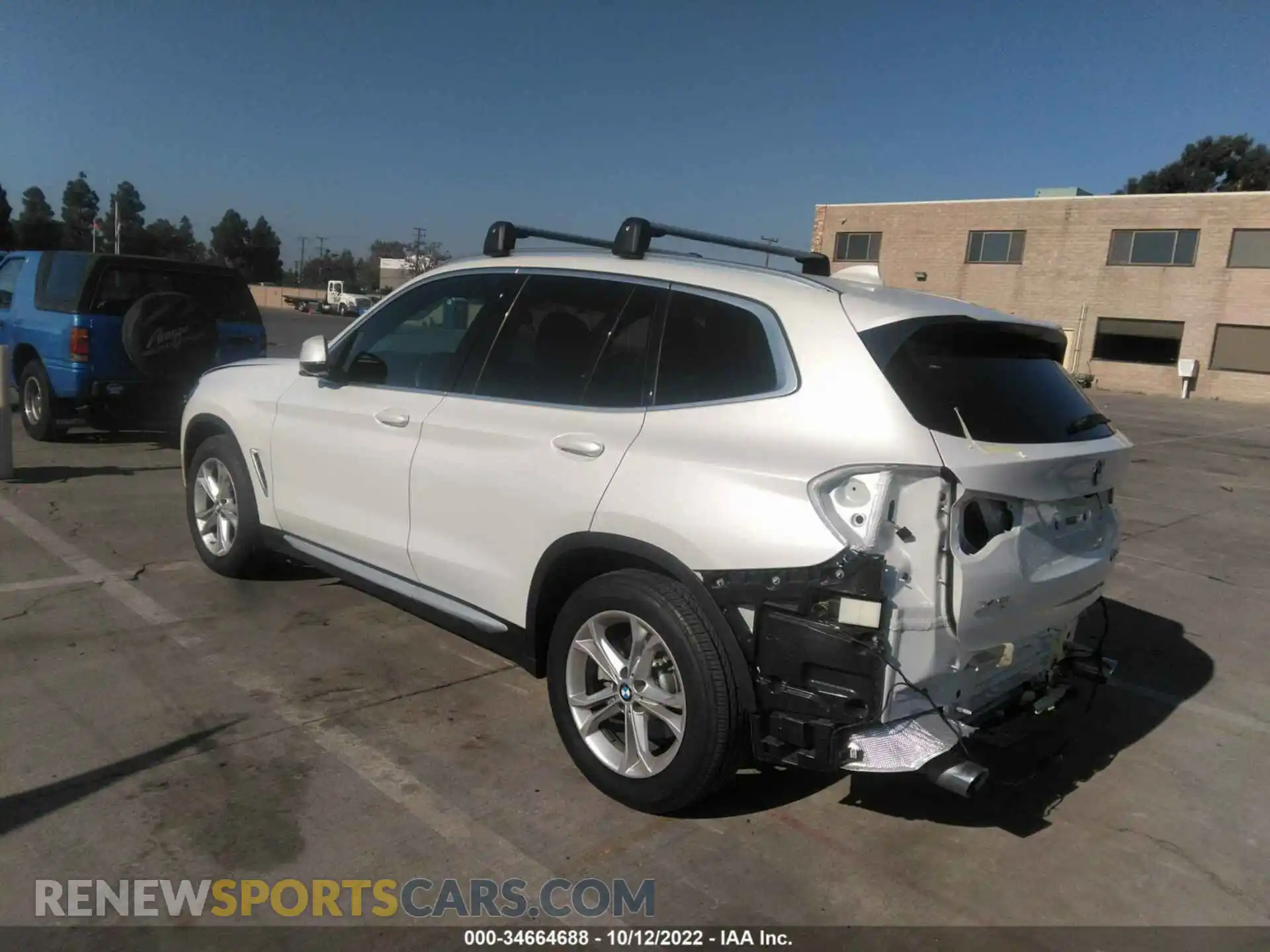 3 Фотография поврежденного автомобиля 5UXTY5C03LLE55749 BMW X3 2020