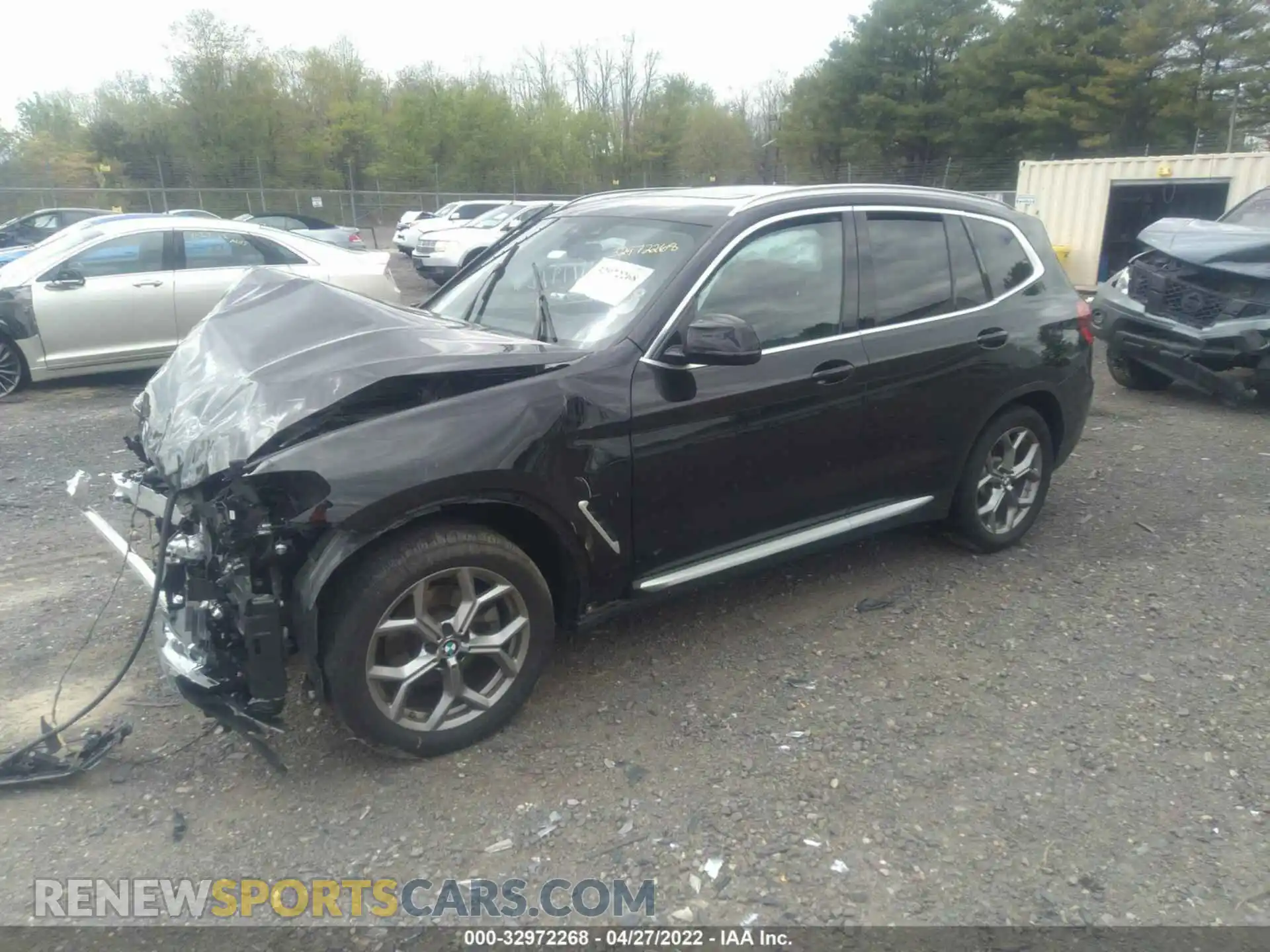 2 Photograph of a damaged car 5UXTY5C03LLT33955 BMW X3 2020