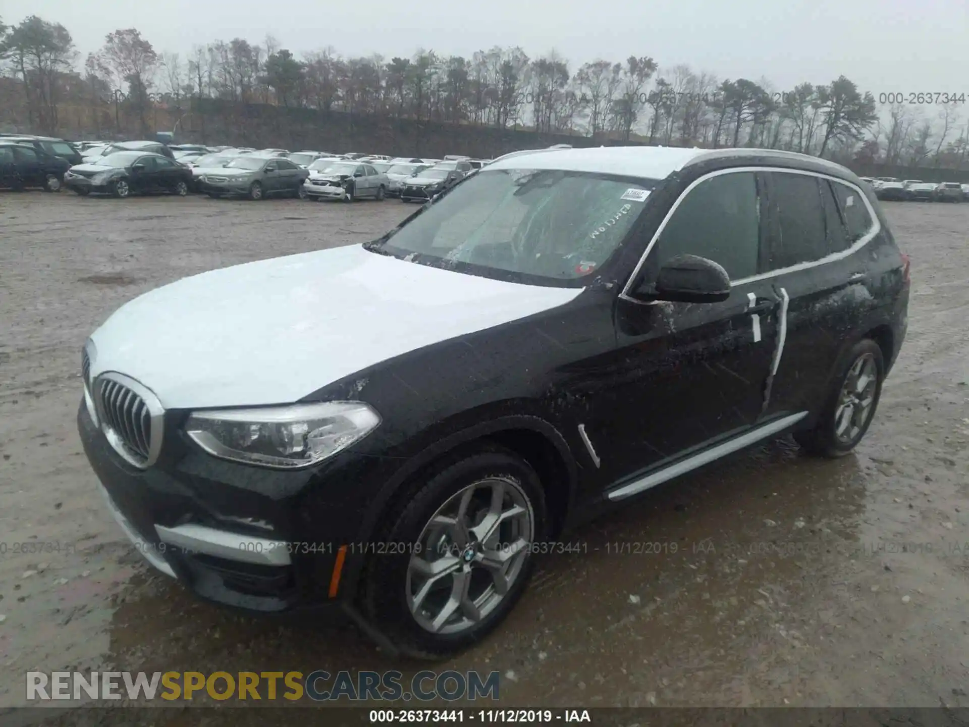 2 Photograph of a damaged car 5UXTY5C03LLT35317 BMW X3 2020
