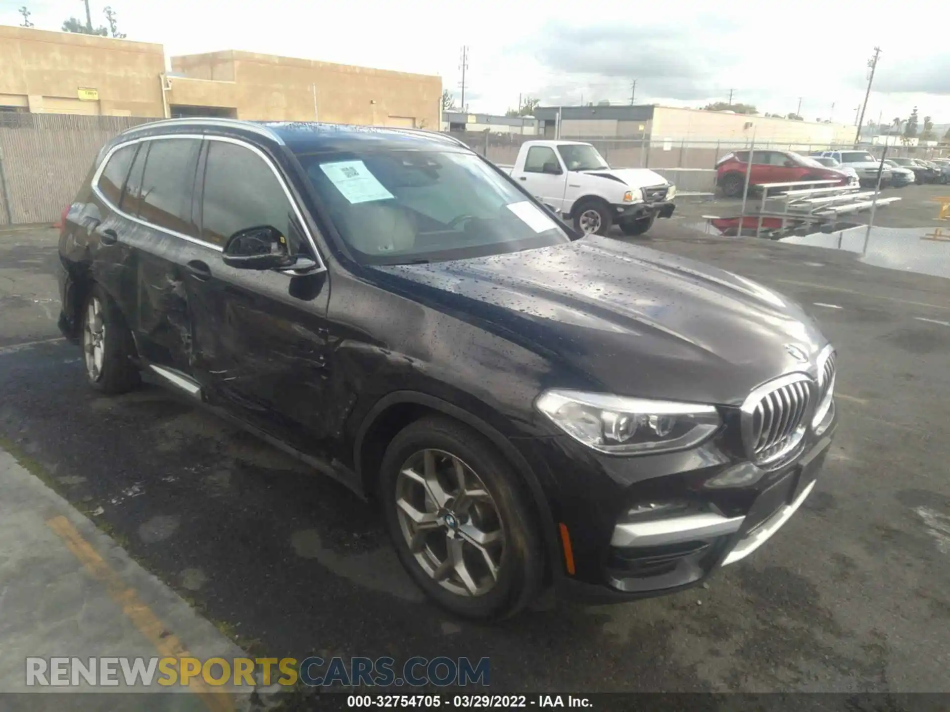 1 Photograph of a damaged car 5UXTY5C04L9B17063 BMW X3 2020