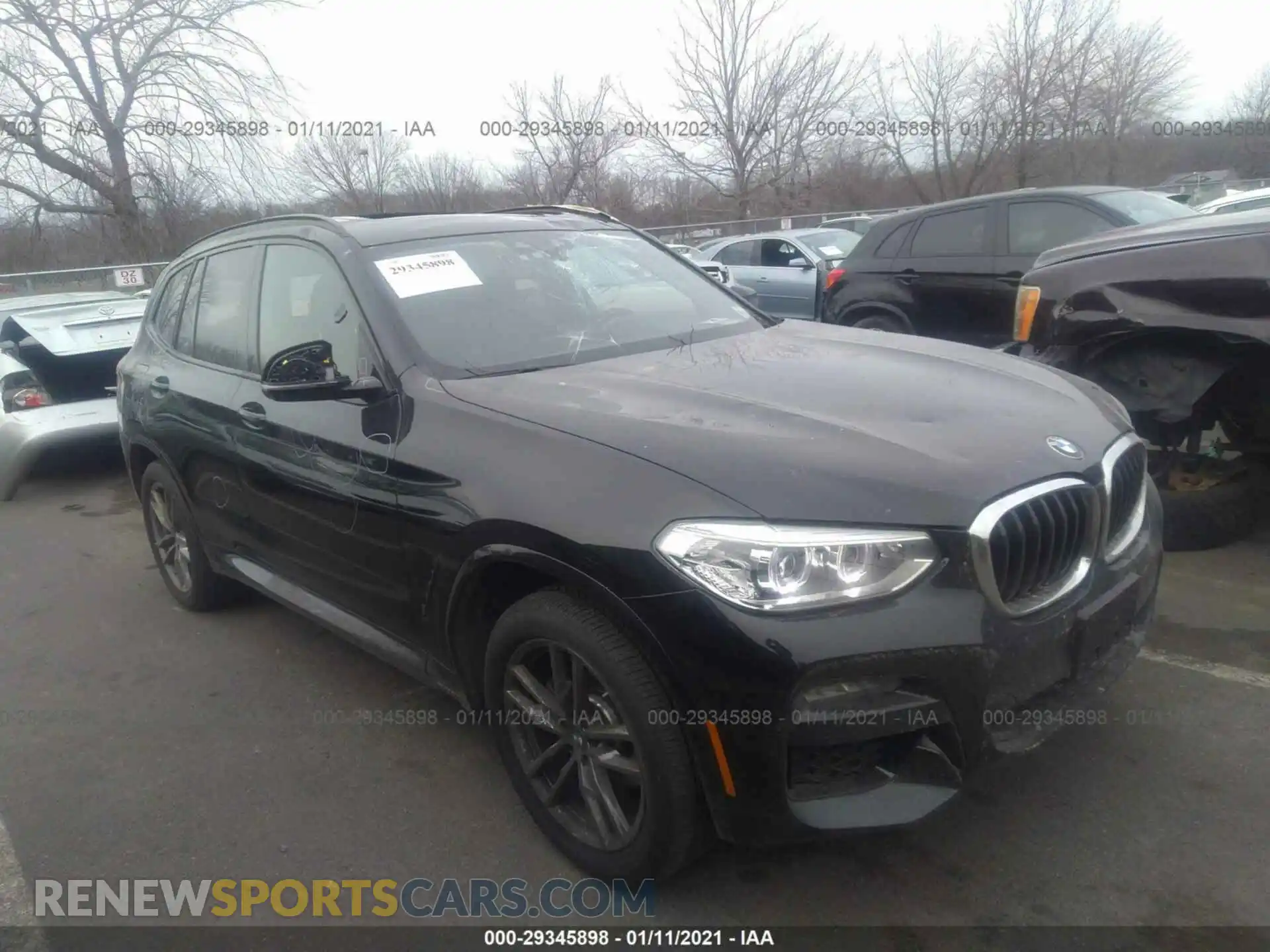 1 Photograph of a damaged car 5UXTY5C04L9B31643 BMW X3 2020