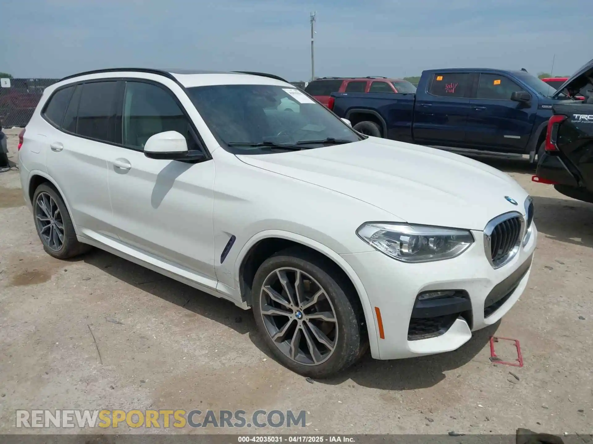 1 Фотография поврежденного автомобиля 5UXTY5C04L9B58065 BMW X3 2020