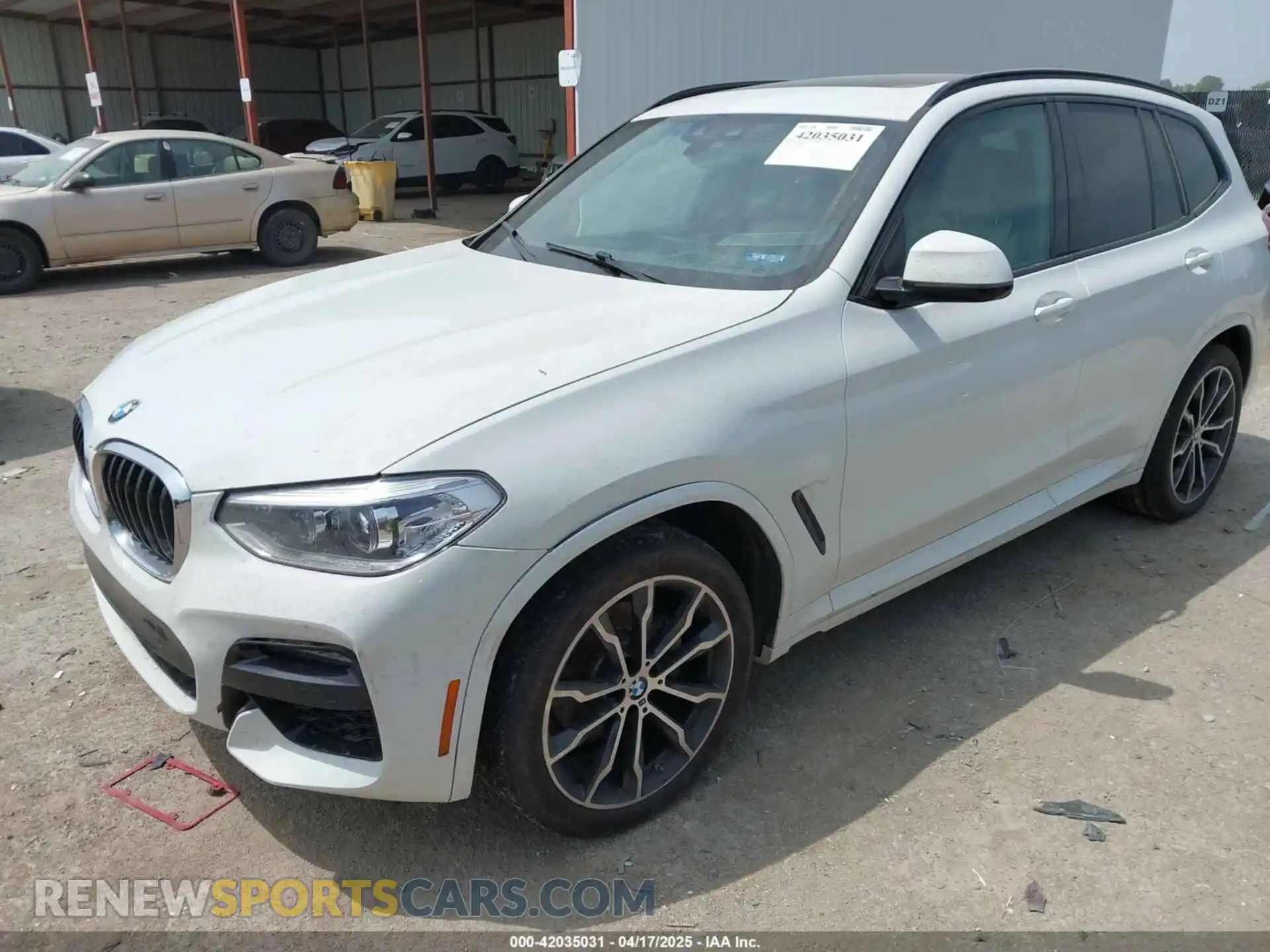 2 Фотография поврежденного автомобиля 5UXTY5C04L9B58065 BMW X3 2020