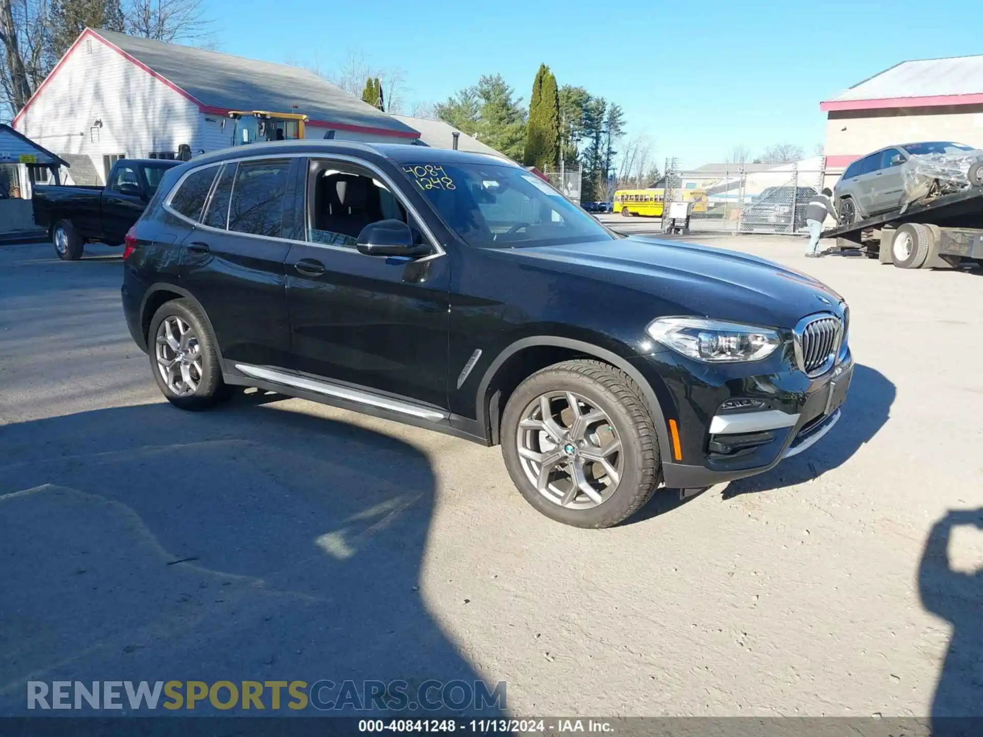 1 Photograph of a damaged car 5UXTY5C04LLT32264 BMW X3 2020