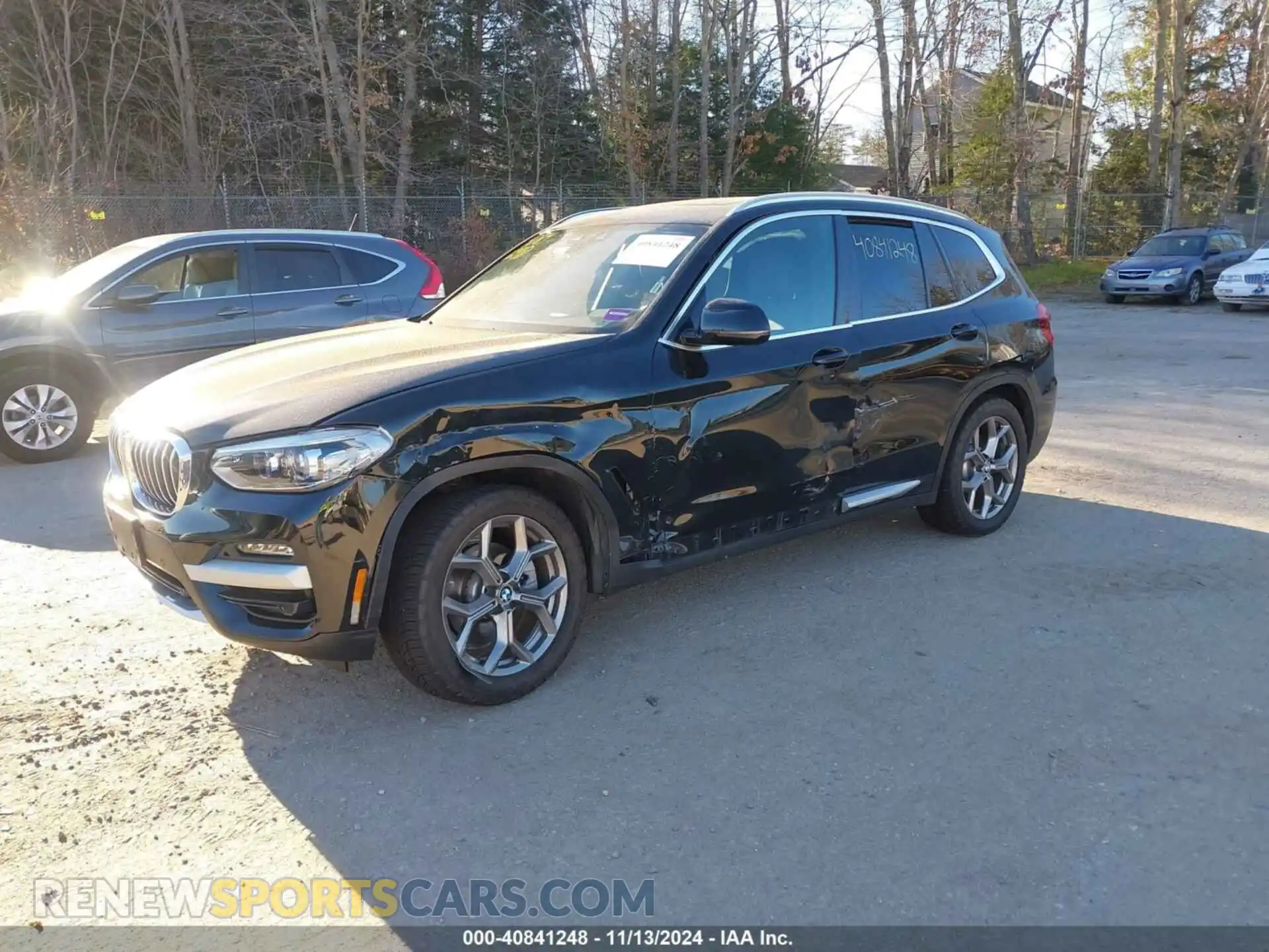 2 Photograph of a damaged car 5UXTY5C04LLT32264 BMW X3 2020