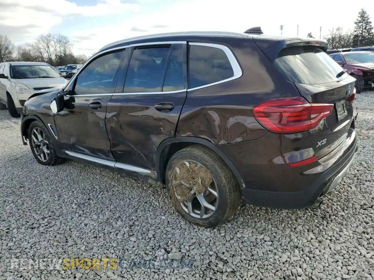 2 Photograph of a damaged car 5UXTY5C04LLT34399 BMW X3 2020