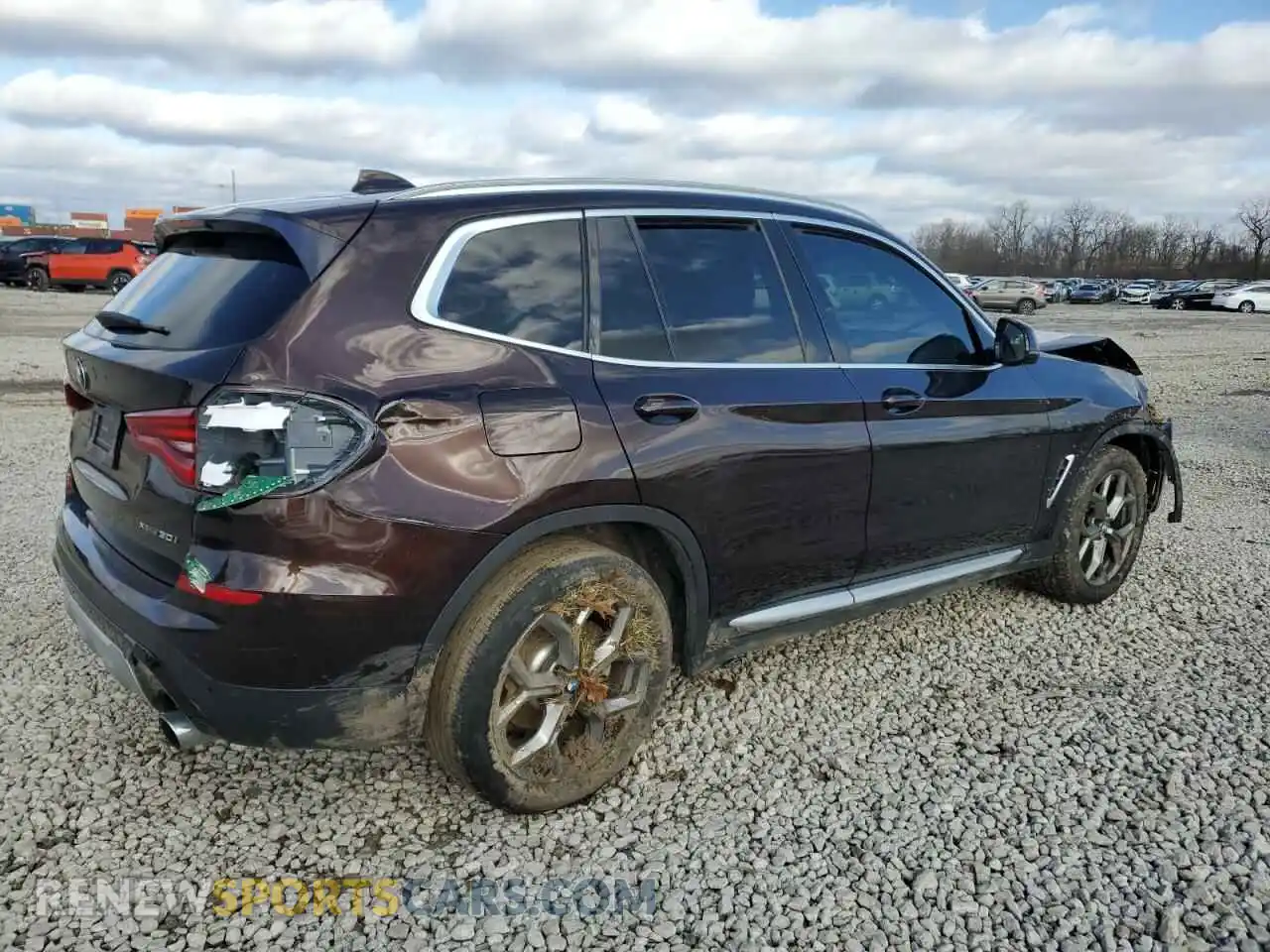 3 Photograph of a damaged car 5UXTY5C04LLT34399 BMW X3 2020