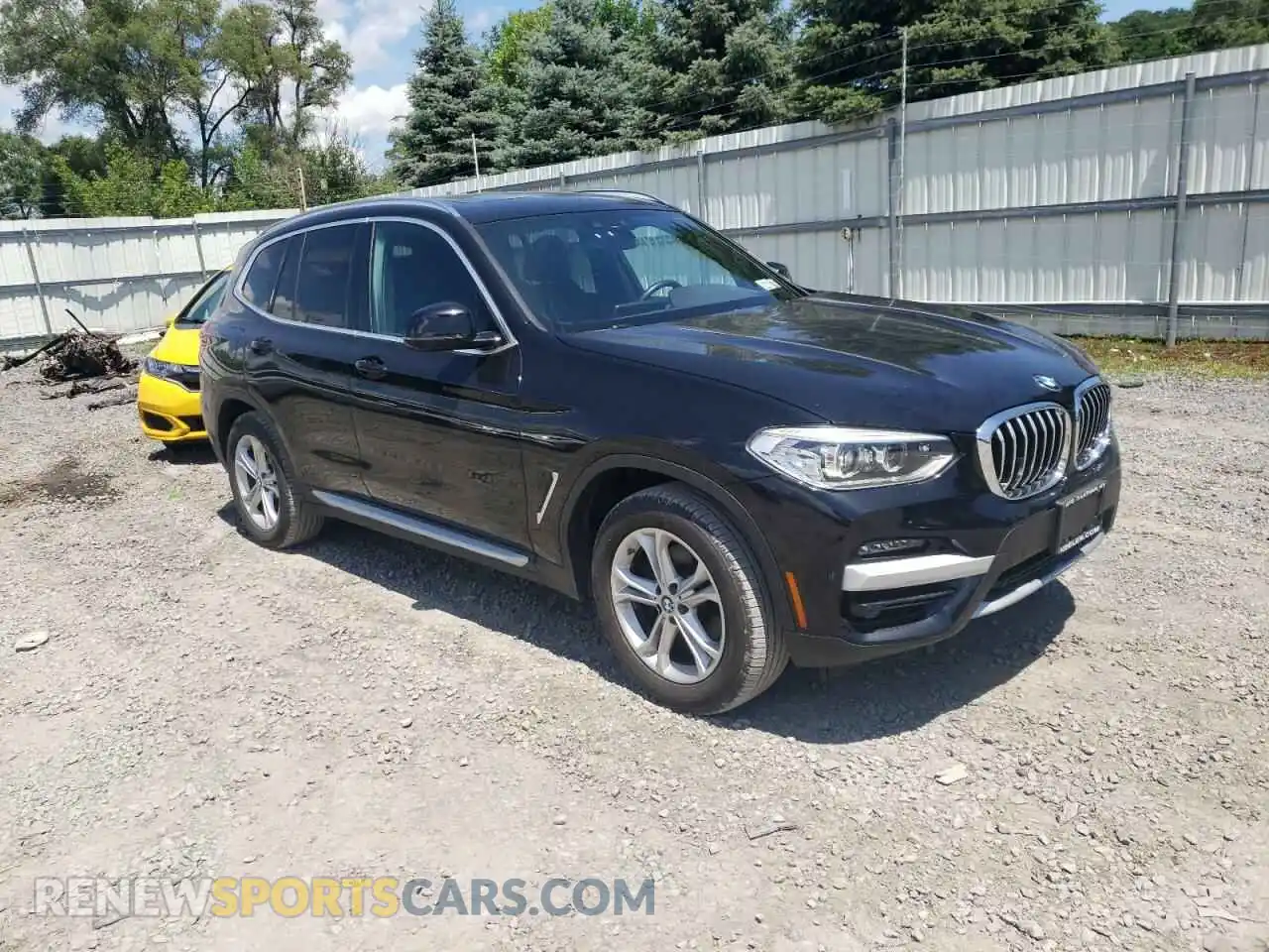 1 Photograph of a damaged car 5UXTY5C04LLT38081 BMW X3 2020