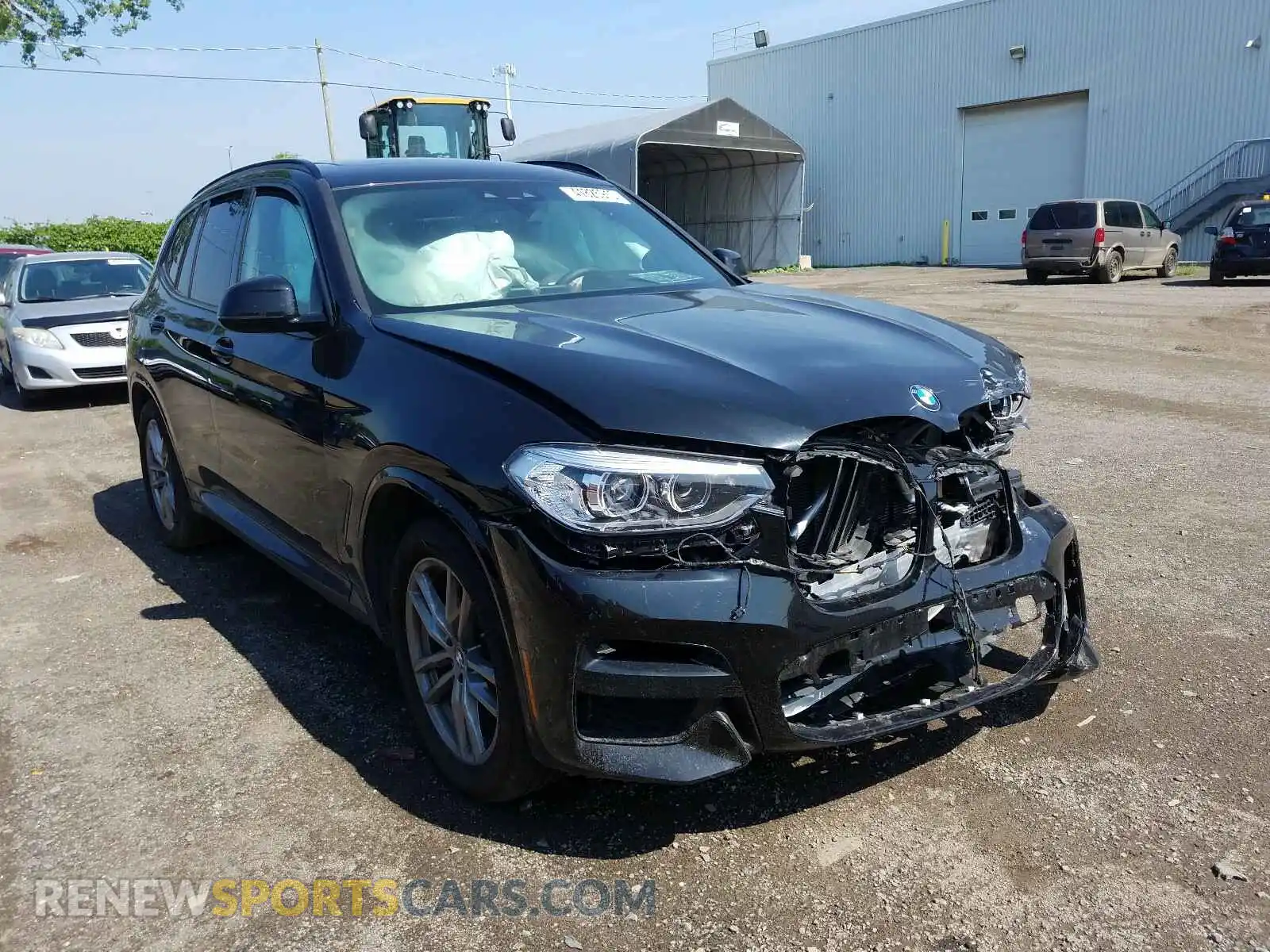 1 Photograph of a damaged car 5UXTY5C04LLT38775 BMW X3 2020