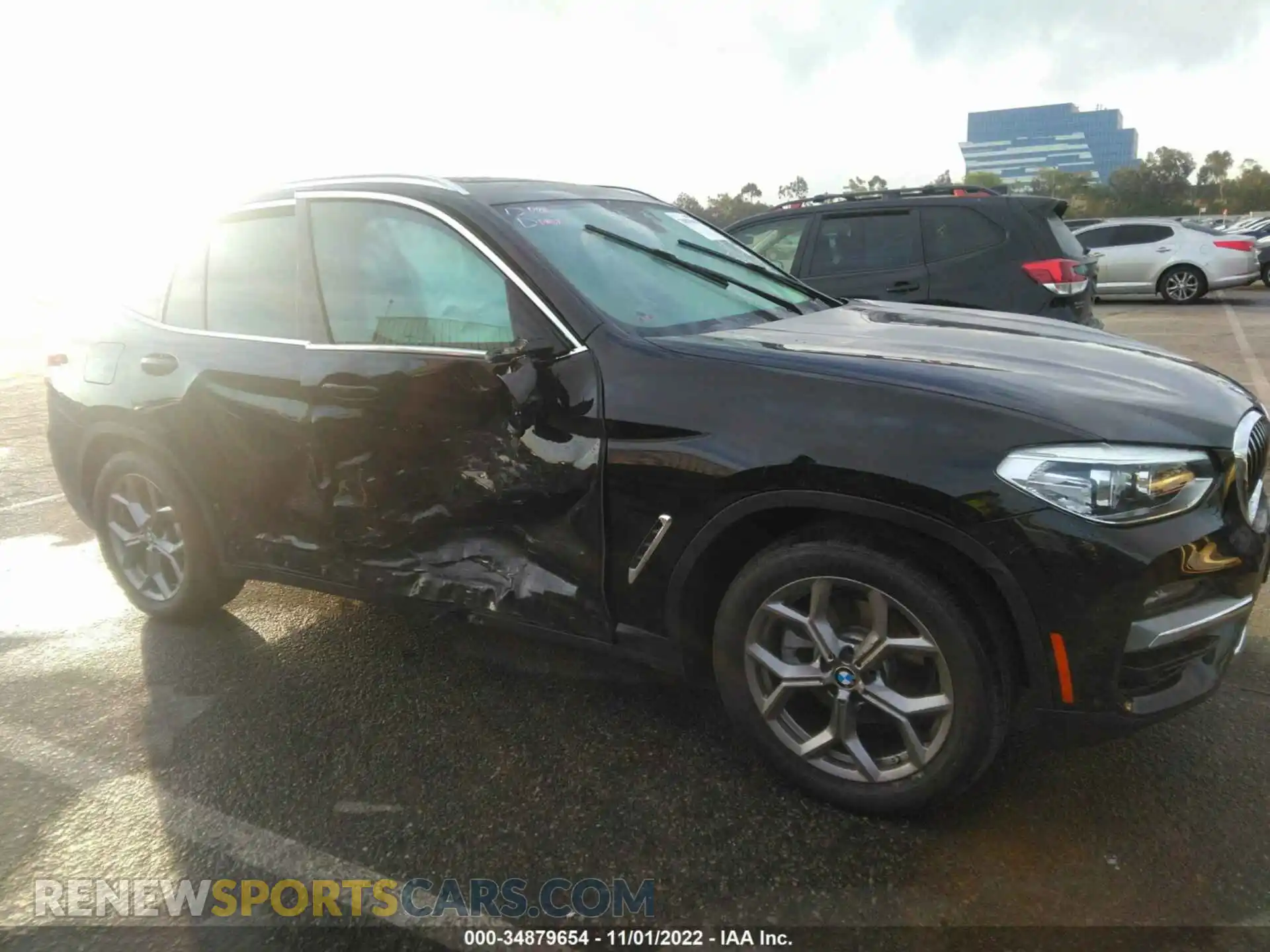 1 Photograph of a damaged car 5UXTY5C05L9D02626 BMW X3 2020