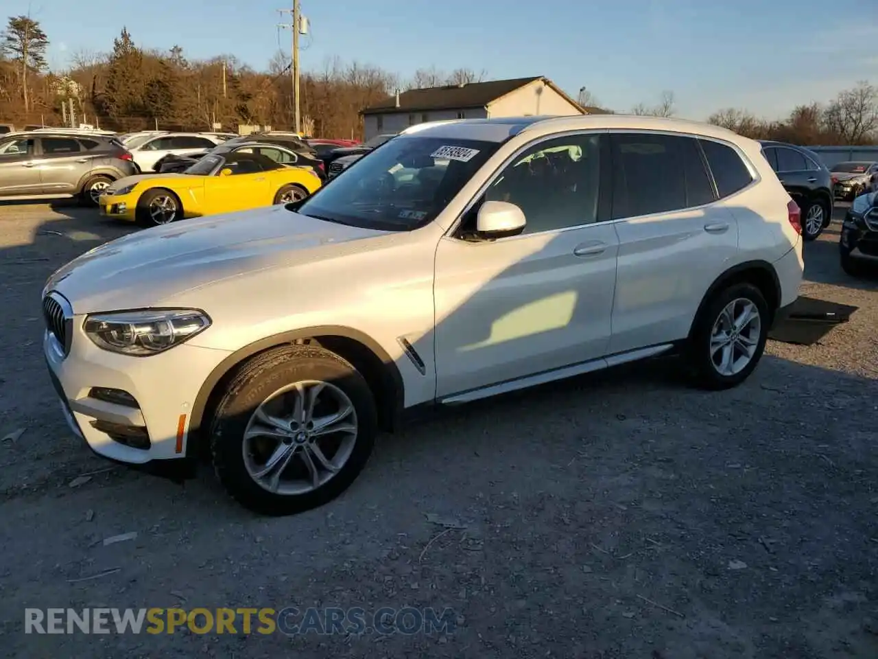 1 Photograph of a damaged car 5UXTY5C05L9D02707 BMW X3 2020