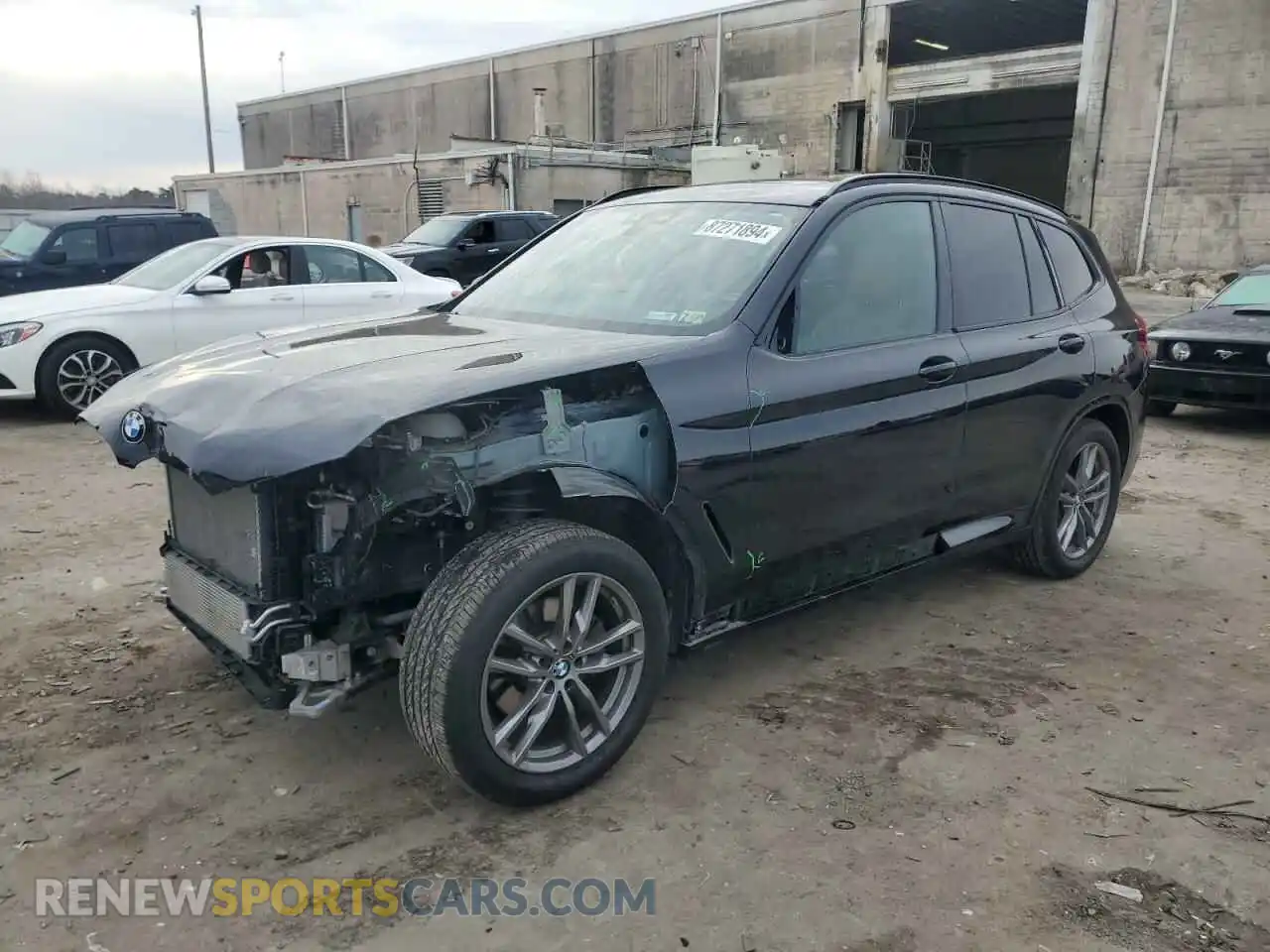 1 Photograph of a damaged car 5UXTY5C05L9D50711 BMW X3 2020