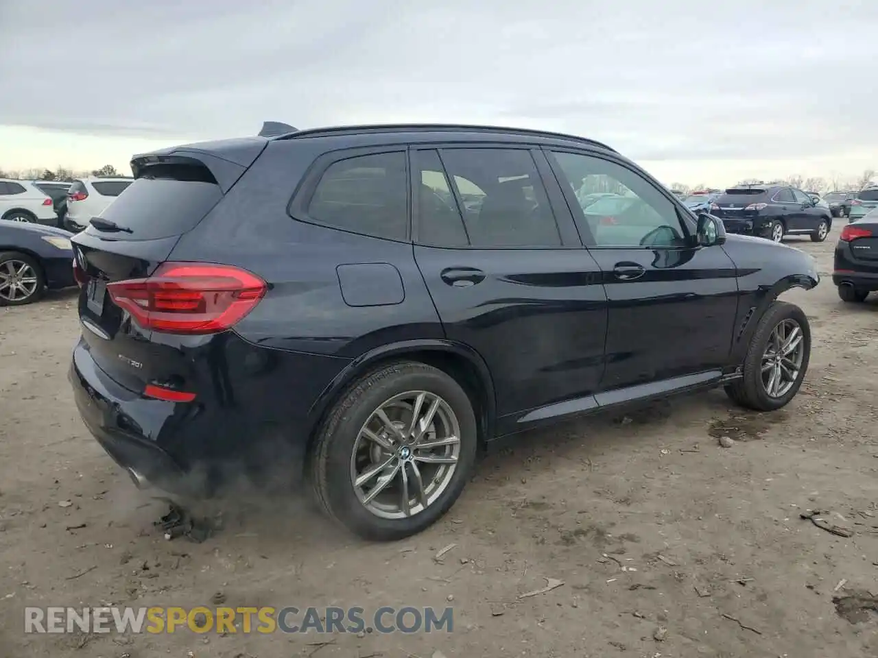 3 Photograph of a damaged car 5UXTY5C05L9D50711 BMW X3 2020