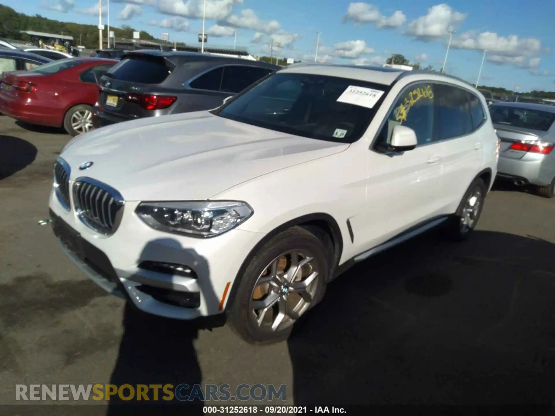 2 Photograph of a damaged car 5UXTY5C05LLT32399 BMW X3 2020
