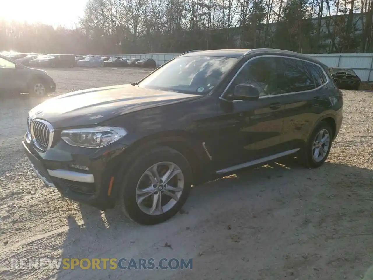 1 Photograph of a damaged car 5UXTY5C05LLT36890 BMW X3 2020