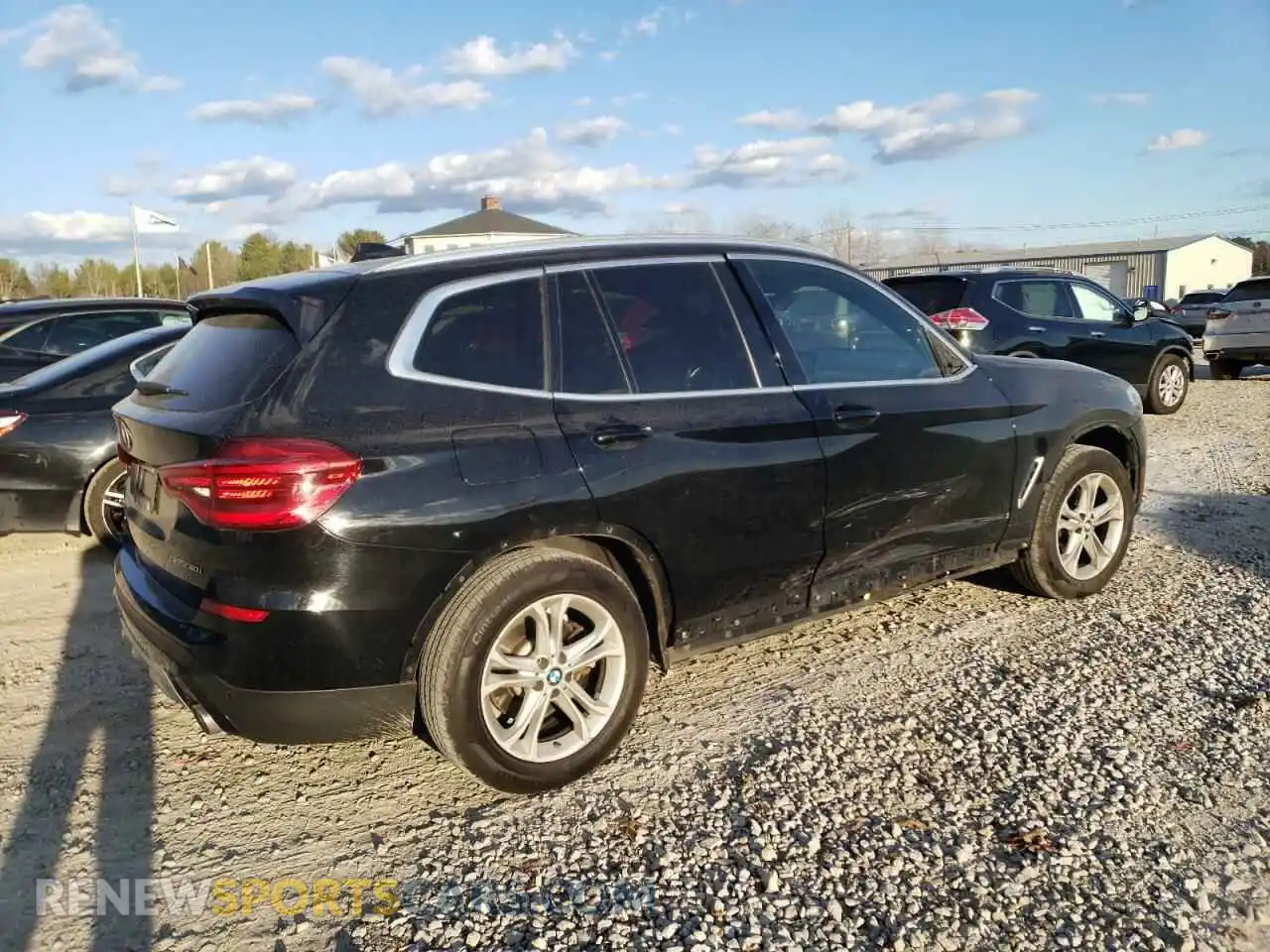 3 Photograph of a damaged car 5UXTY5C05LLT36890 BMW X3 2020