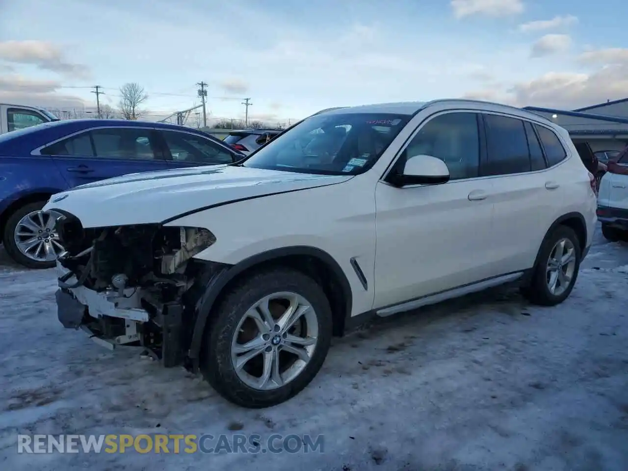 1 Photograph of a damaged car 5UXTY5C06L9B06274 BMW X3 2020