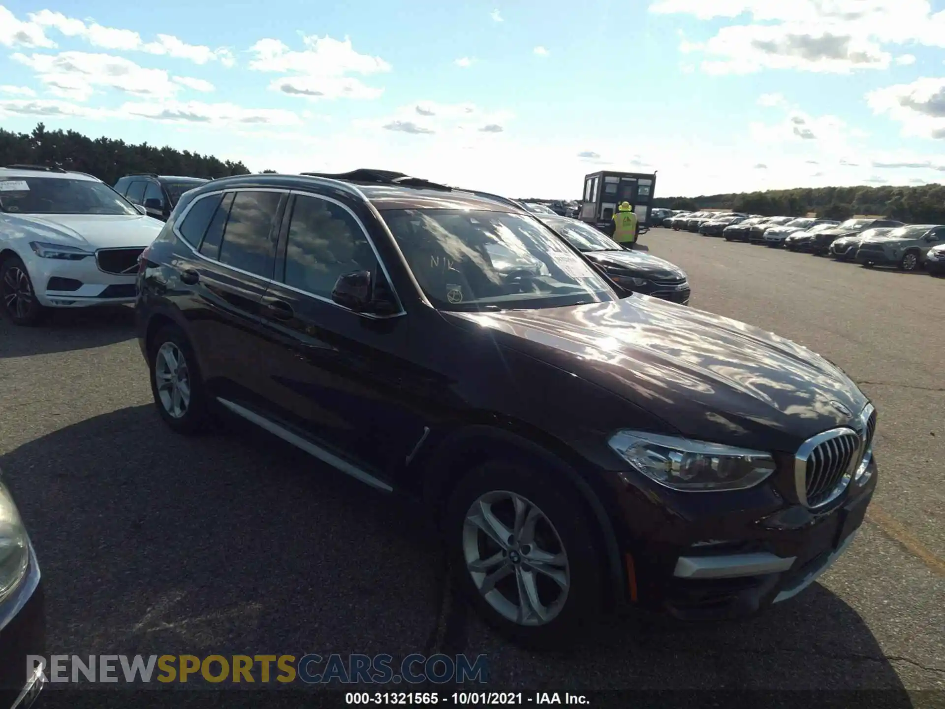 1 Фотография поврежденного автомобиля 5UXTY5C06L9C48429 BMW X3 2020