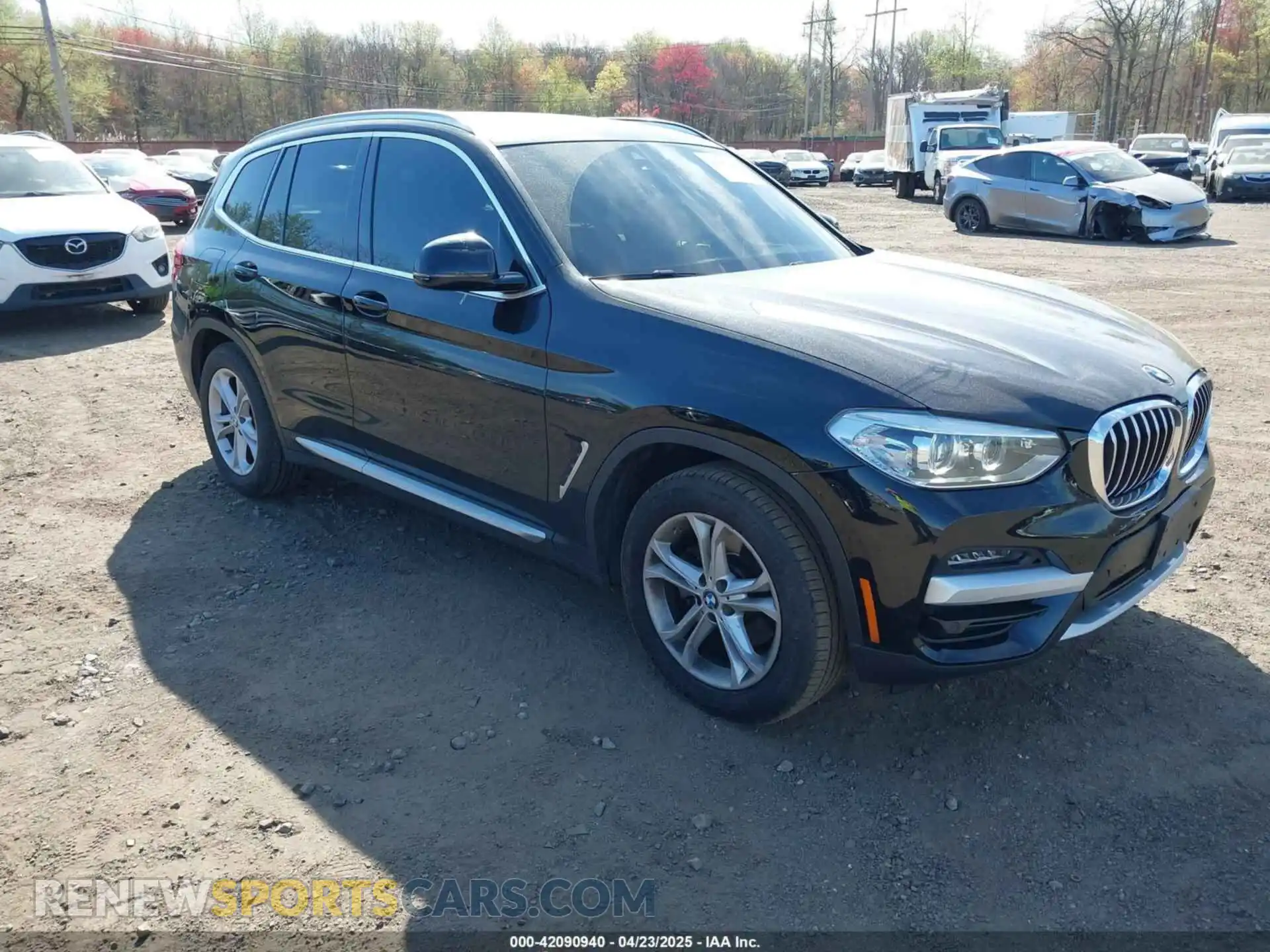 1 Photograph of a damaged car 5UXTY5C06LLE58368 BMW X3 2020