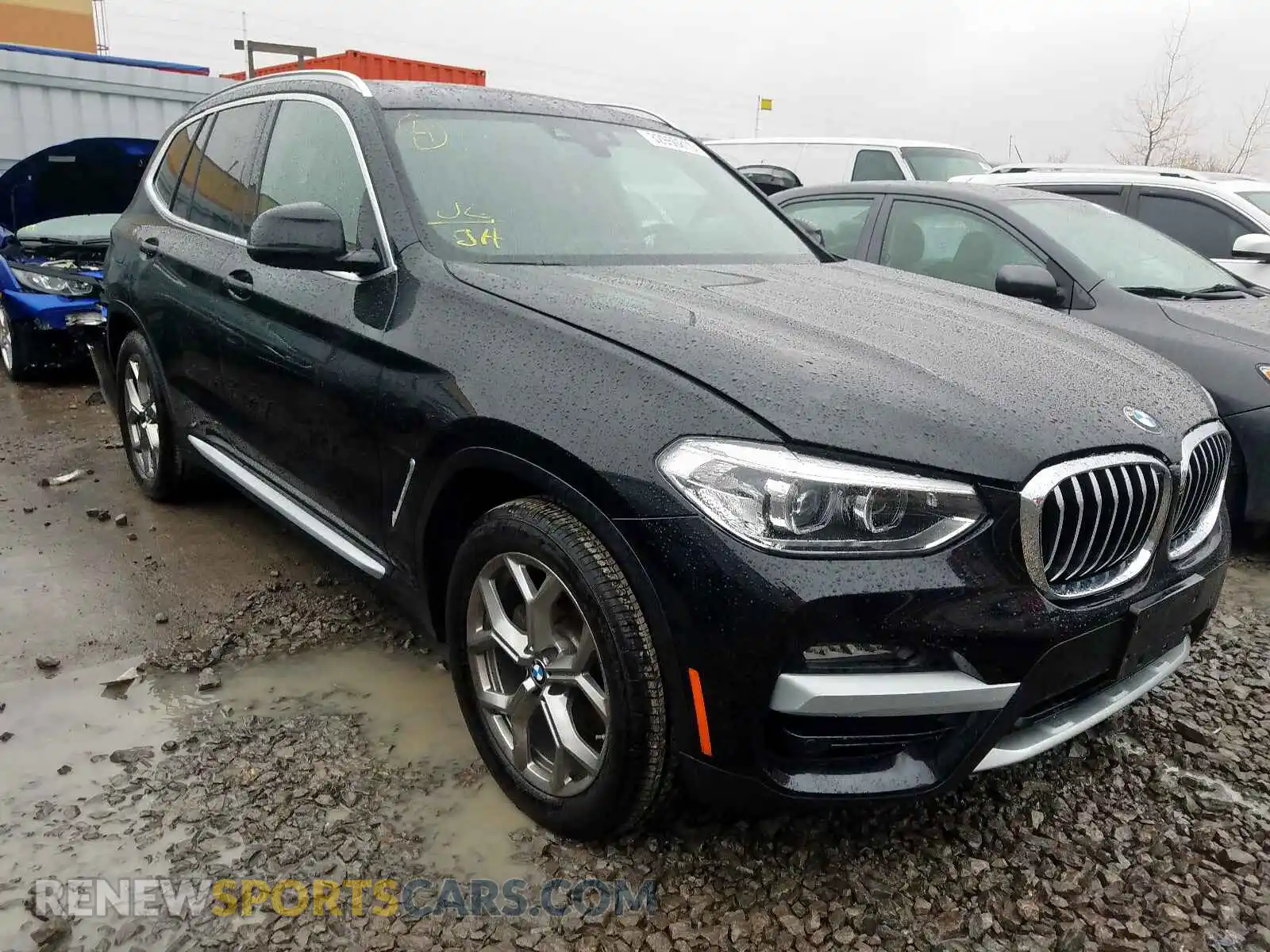 1 Photograph of a damaged car 5UXTY5C06LLT35005 BMW X3 2020