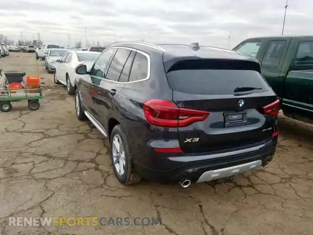 3 Photograph of a damaged car 5UXTY5C06LLT36977 BMW X3 2020