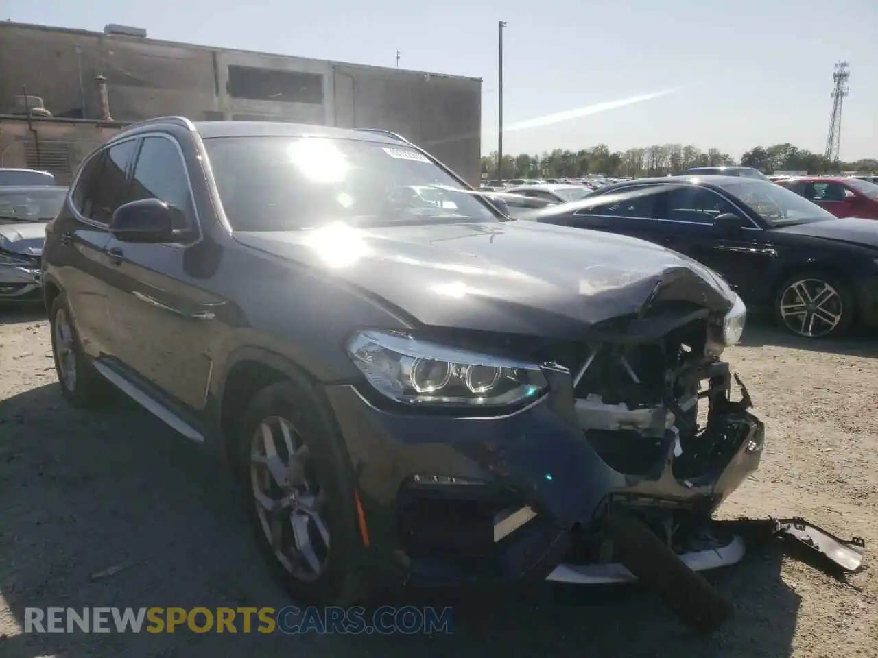 1 Photograph of a damaged car 5UXTY5C07L9B22483 BMW X3 2020