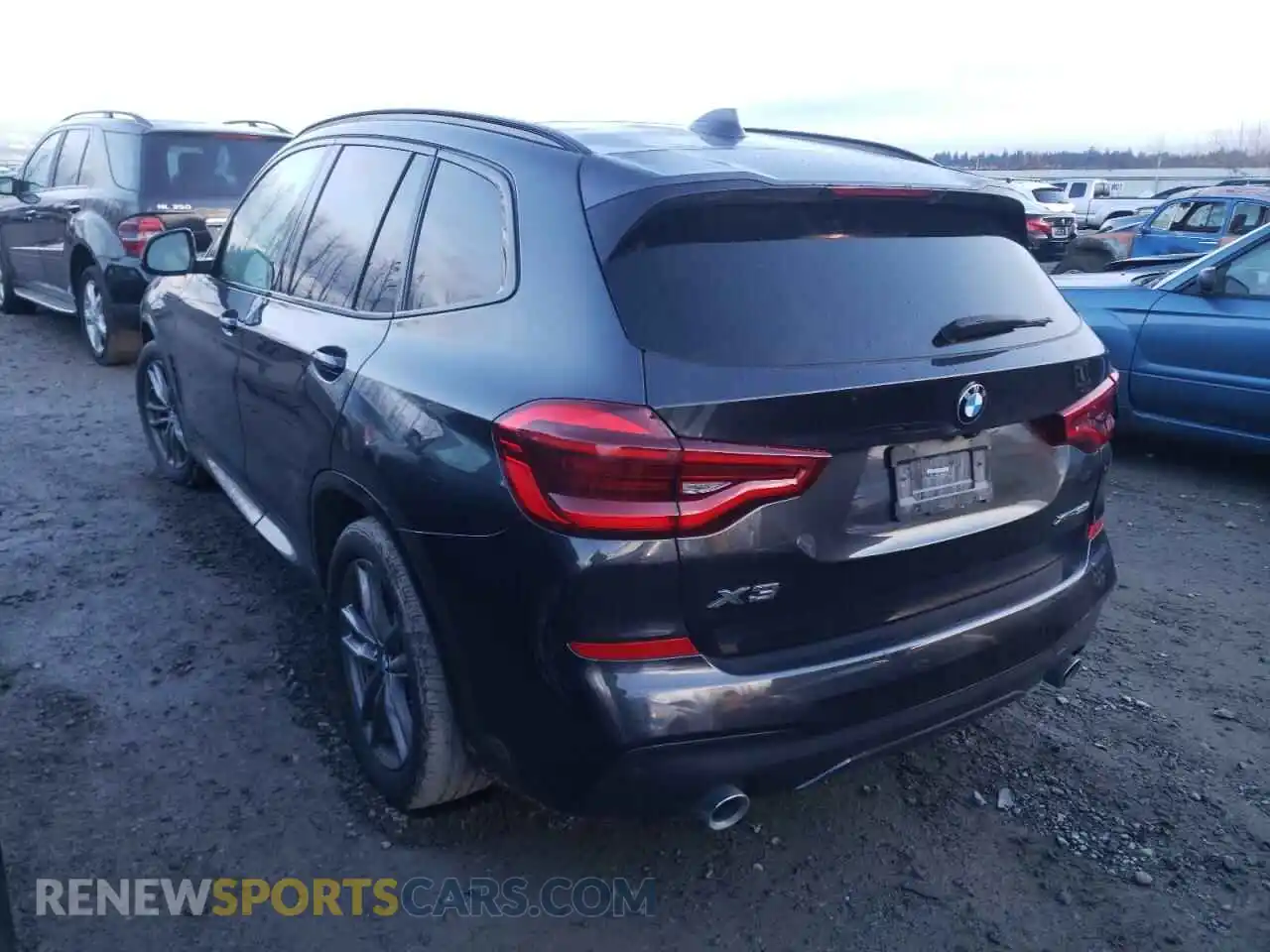 3 Photograph of a damaged car 5UXTY5C07L9C53042 BMW X3 2020