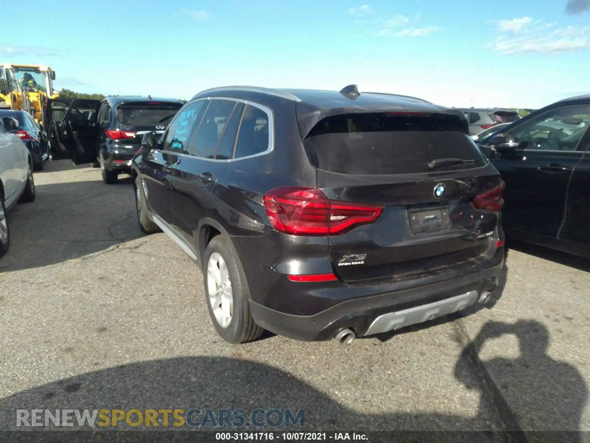 3 Фотография поврежденного автомобиля 5UXTY5C07L9D37197 BMW X3 2020