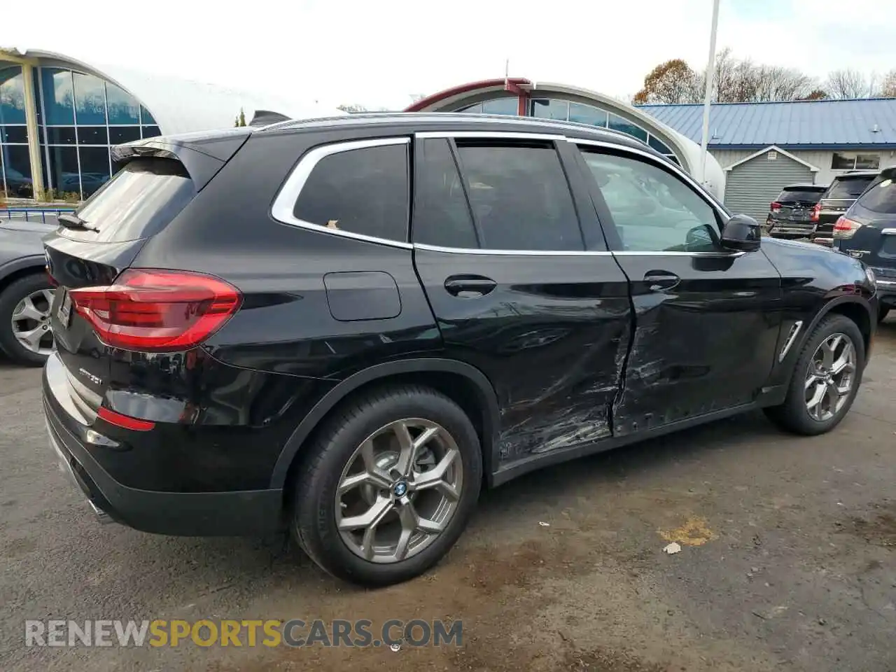 3 Photograph of a damaged car 5UXTY5C08L9B76696 BMW X3 2020