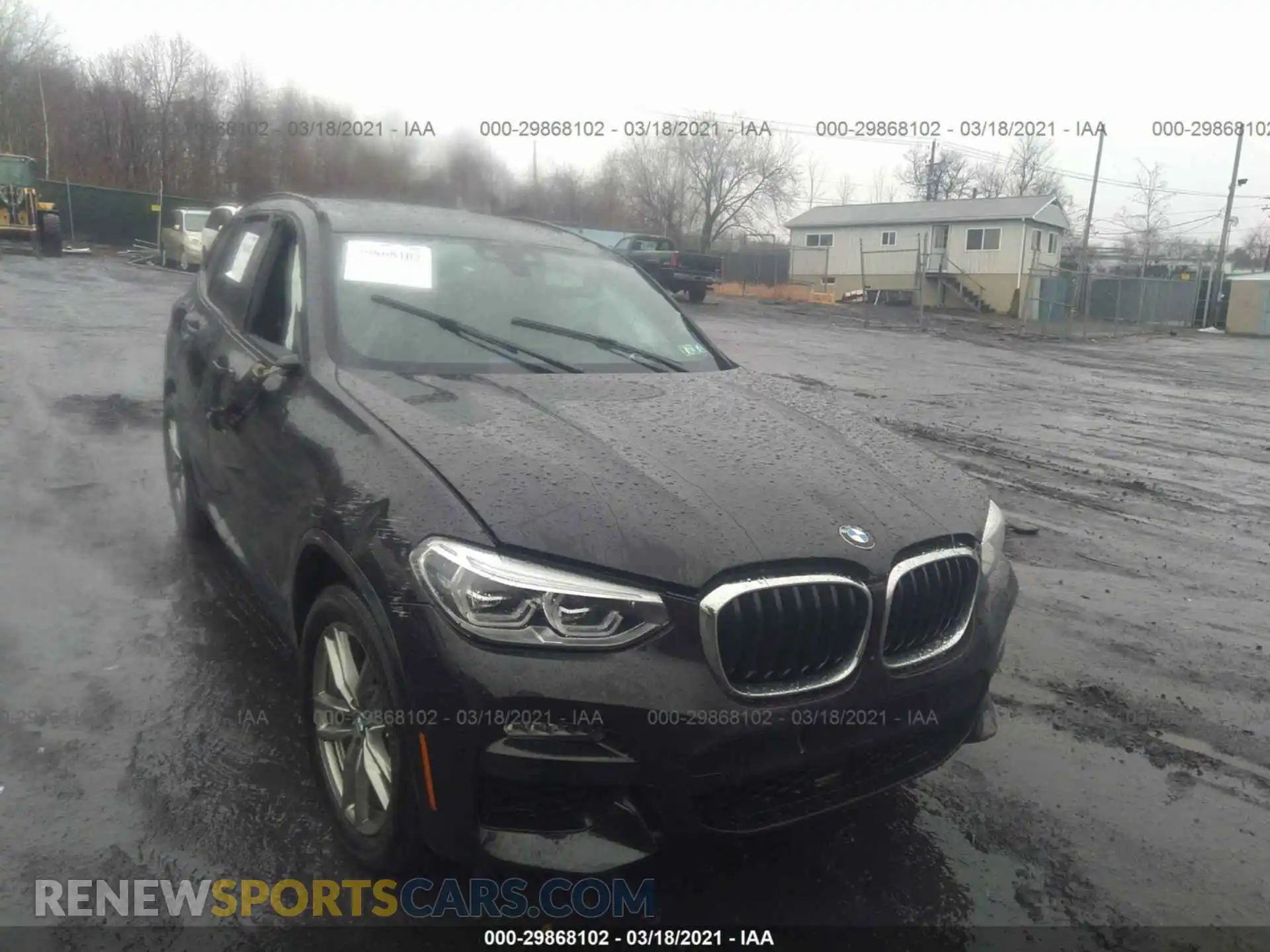1 Фотография поврежденного автомобиля 5UXTY5C09L9B82040 BMW X3 2020