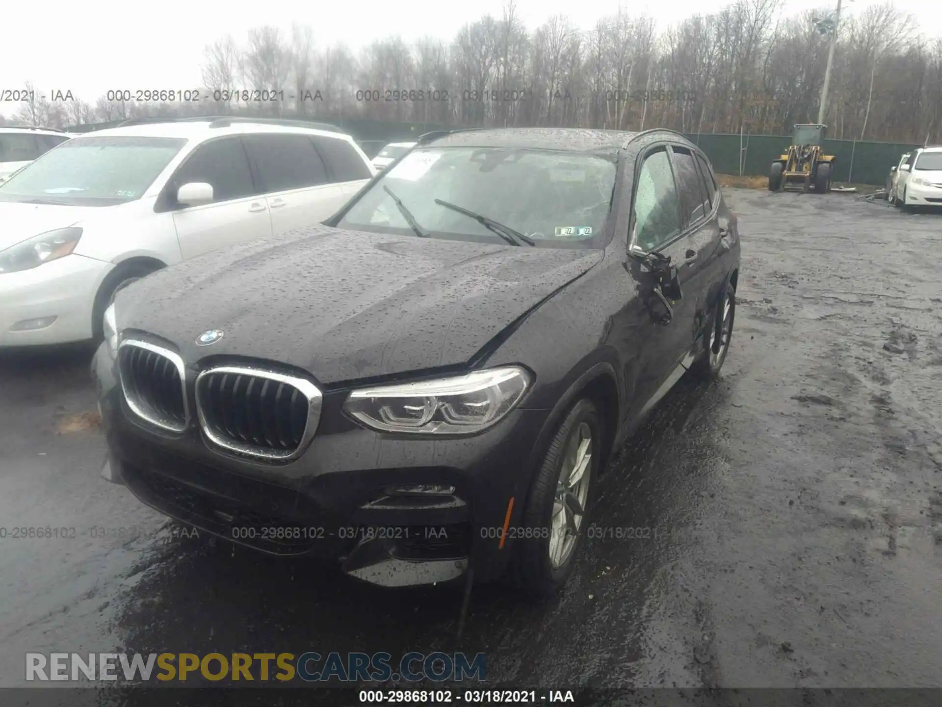 2 Фотография поврежденного автомобиля 5UXTY5C09L9B82040 BMW X3 2020