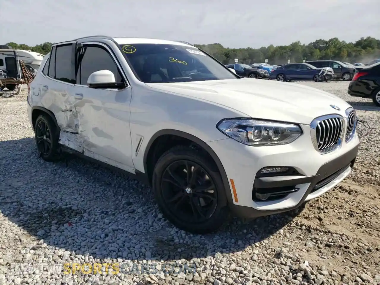 1 Photograph of a damaged car 5UXTY5C09L9C52958 BMW X3 2020