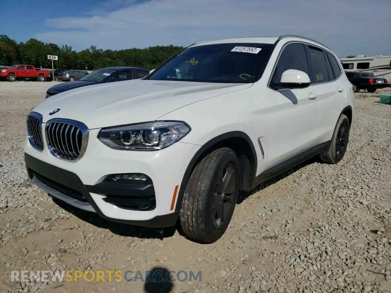 2 Photograph of a damaged car 5UXTY5C09L9C52958 BMW X3 2020