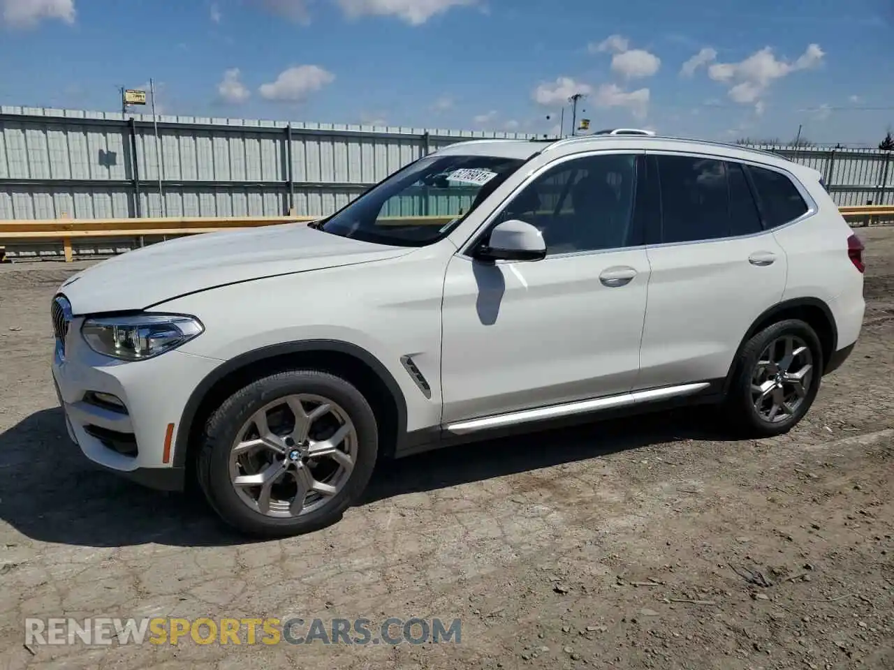 1 Photograph of a damaged car 5UXTY5C09L9D03391 BMW X3 2020