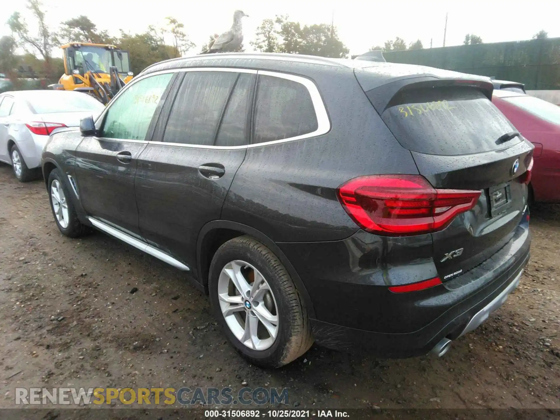 3 Photograph of a damaged car 5UXTY5C09L9D37153 BMW X3 2020