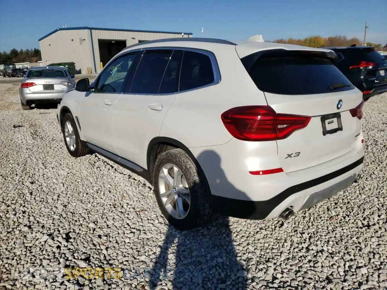 3 Photograph of a damaged car 5UXTY5C09LLE58042 BMW X3 2020