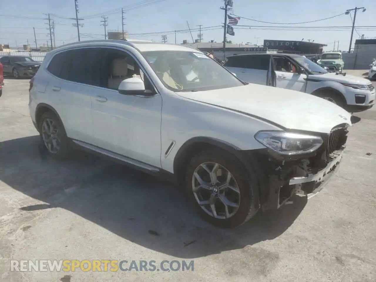 1 Photograph of a damaged car 5UXTY5C09LLT35497 BMW X3 2020