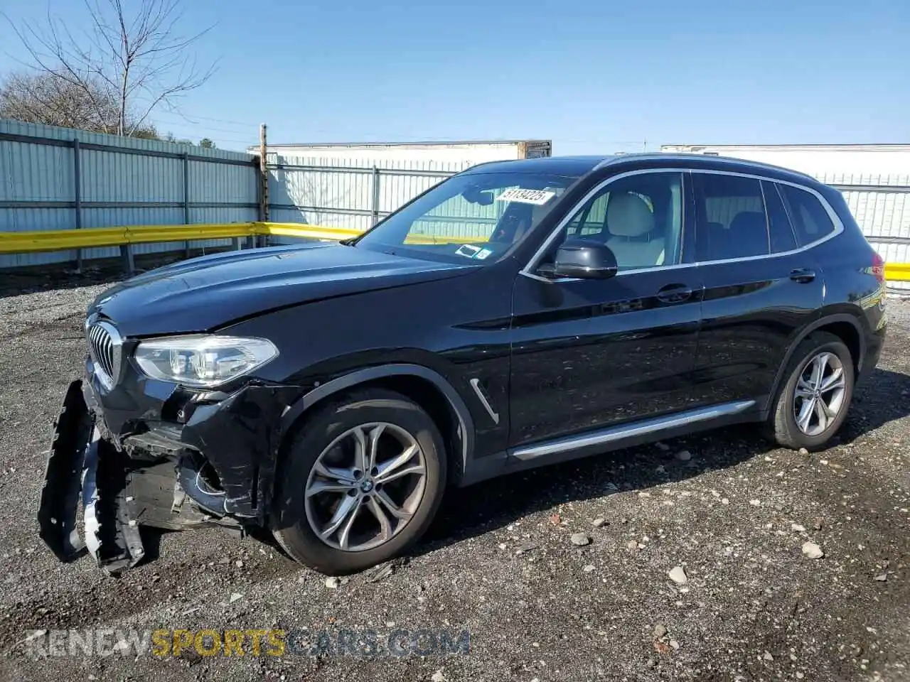 1 Photograph of a damaged car 5UXTY5C09LLT37671 BMW X3 2020