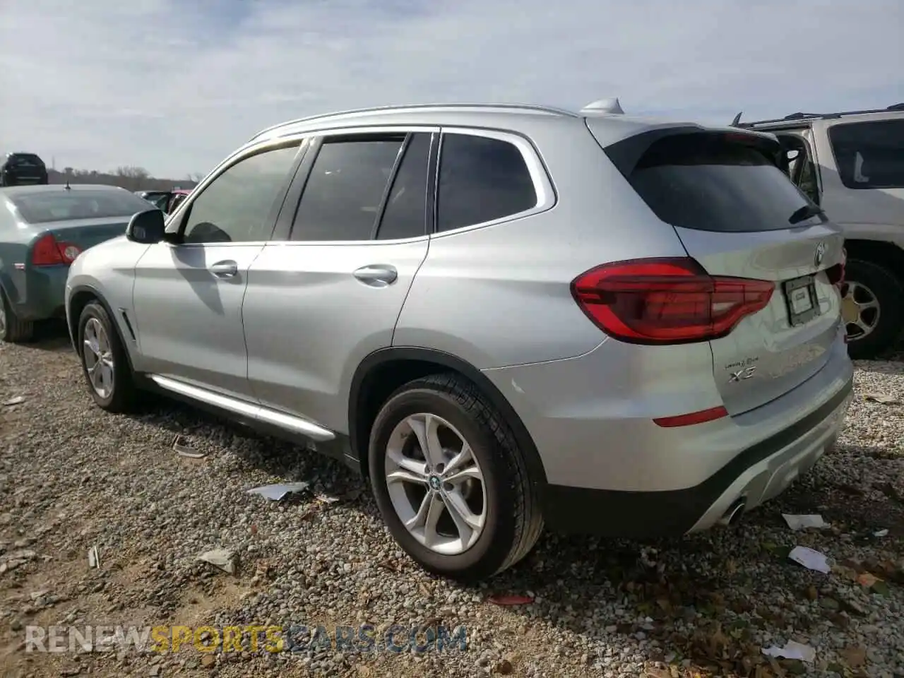 3 Photograph of a damaged car 5UXTY5C09LLT38500 BMW X3 2020