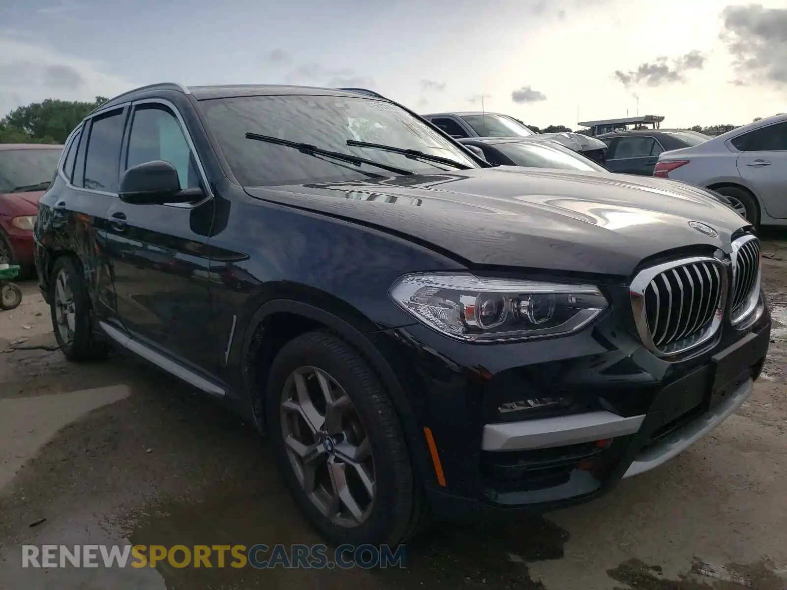 1 Photograph of a damaged car 5UXTY5C0XL9B34546 BMW X3 2020