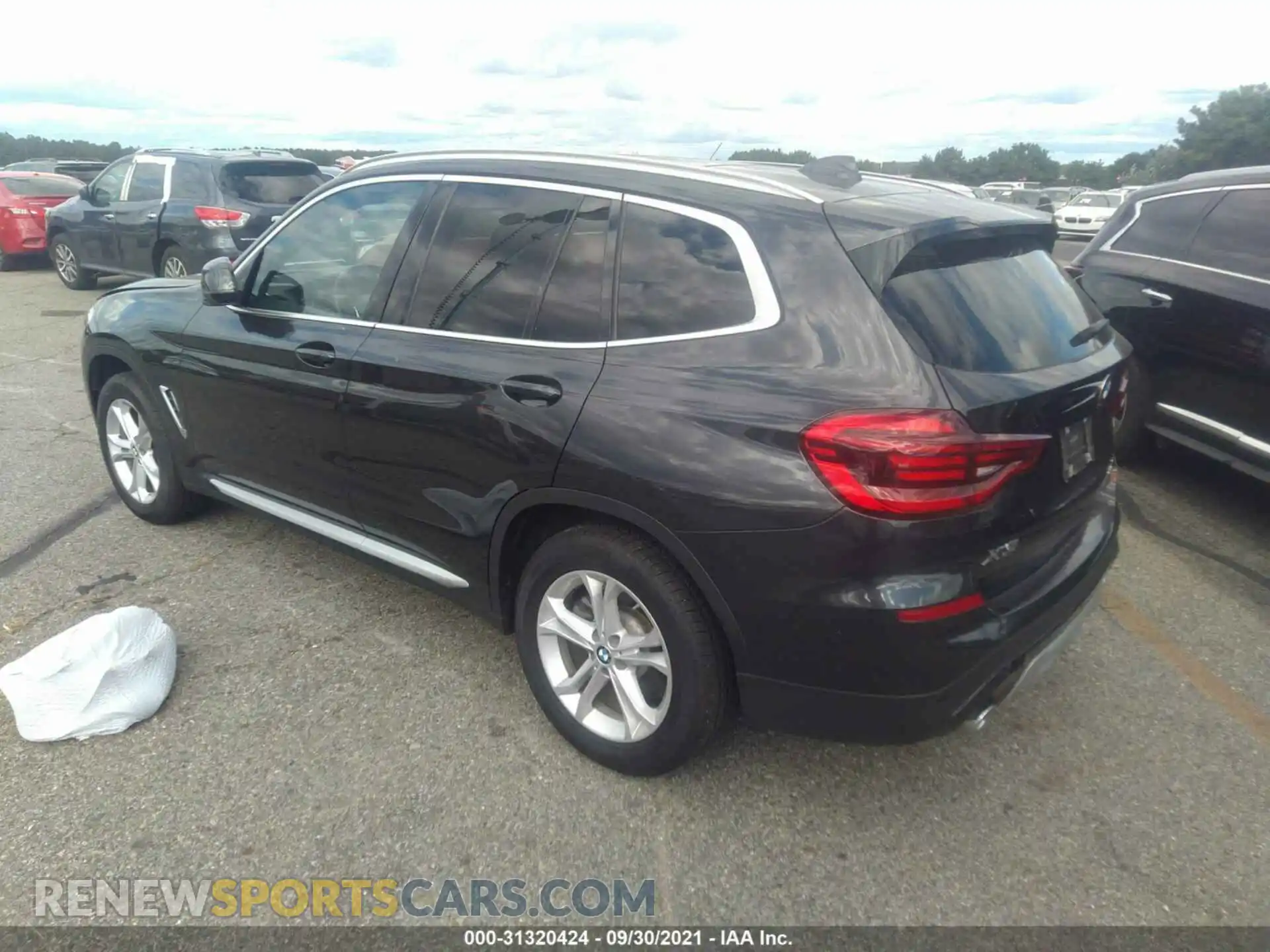 3 Фотография поврежденного автомобиля 5UXTY5C0XL9C47817 BMW X3 2020