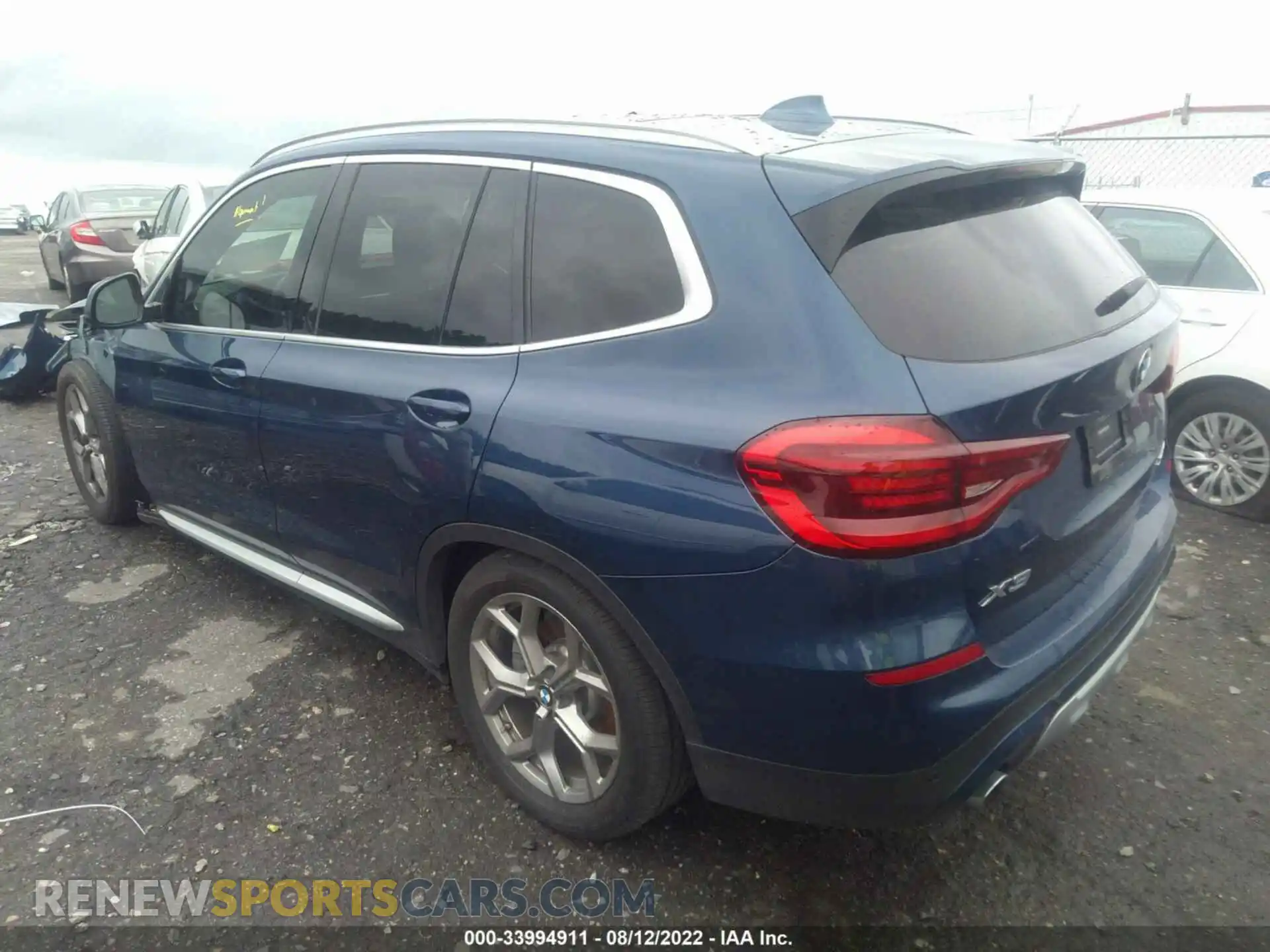 3 Photograph of a damaged car 5UXTY5C0XL9C54069 BMW X3 2020