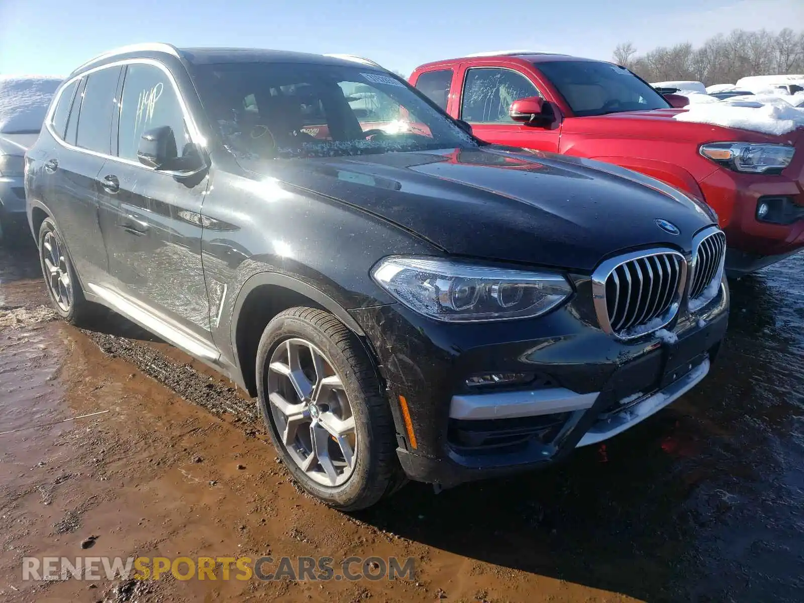 1 Photograph of a damaged car 5UXTY5C0XL9D30714 BMW X3 2020