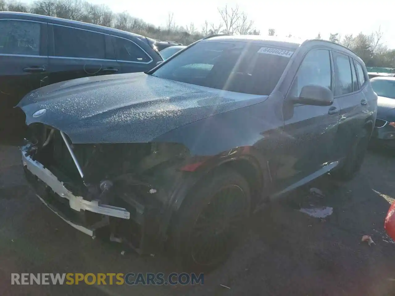 1 Photograph of a damaged car 5UXTY9C02L9D53038 BMW X3 2020