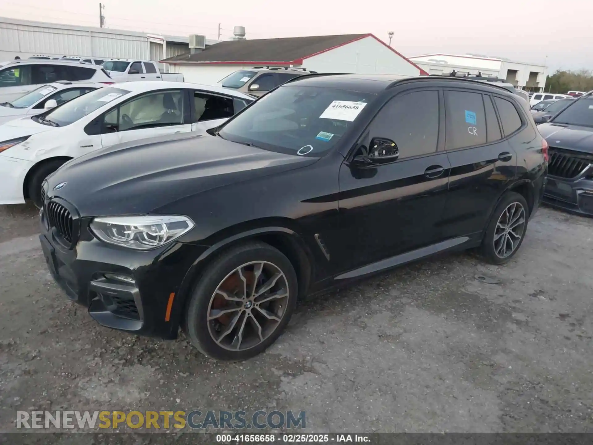 2 Photograph of a damaged car 5UXTY9C02LLE60321 BMW X3 2020