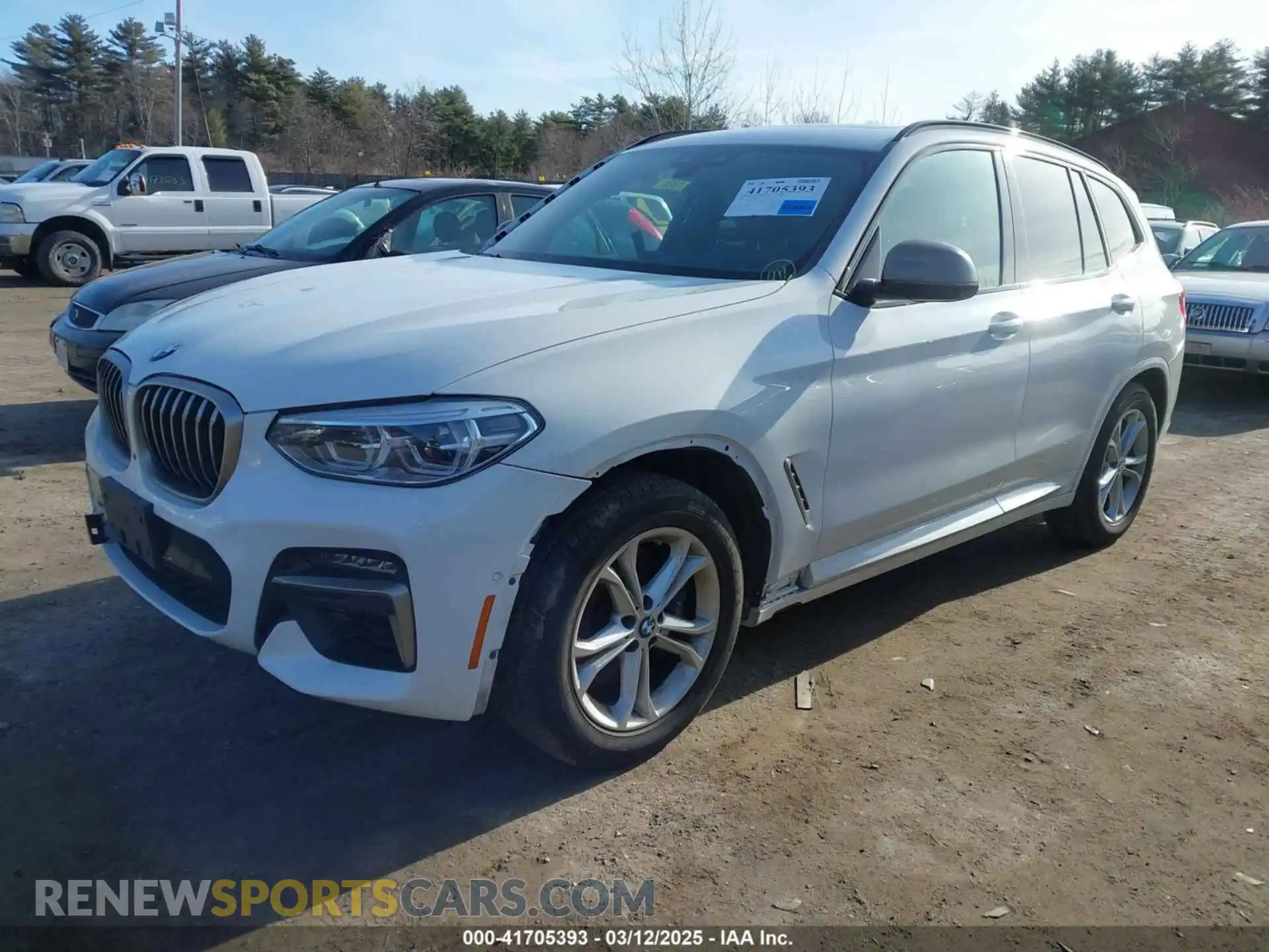 2 Photograph of a damaged car 5UXTY9C04L9B25297 BMW X3 2020